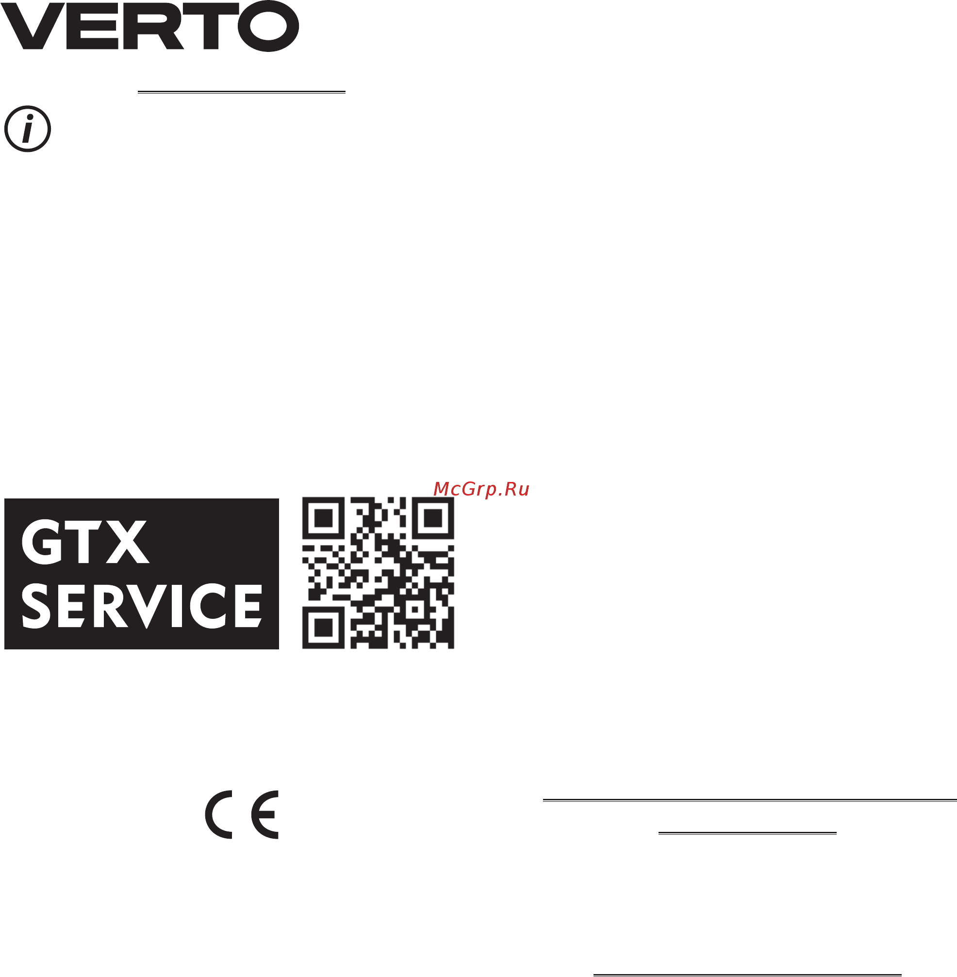 Verto 50G518 [6/44] Translation of the original instructions