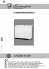 Lamborghini GASTER N 119-289 AW Инструкция по эксплуатации