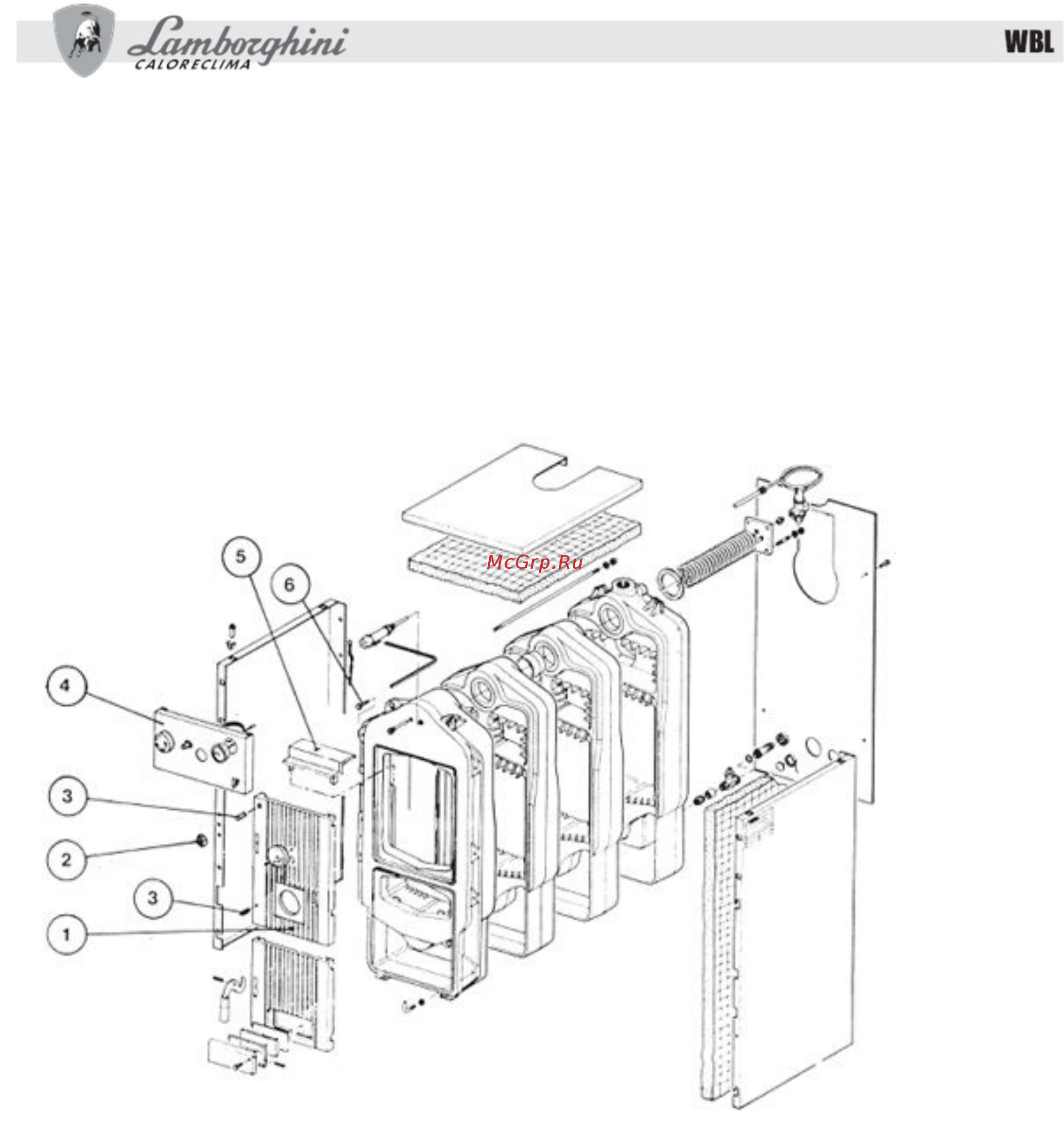 Lamborghini WBL 5 [7/9] Техническое обслуживание