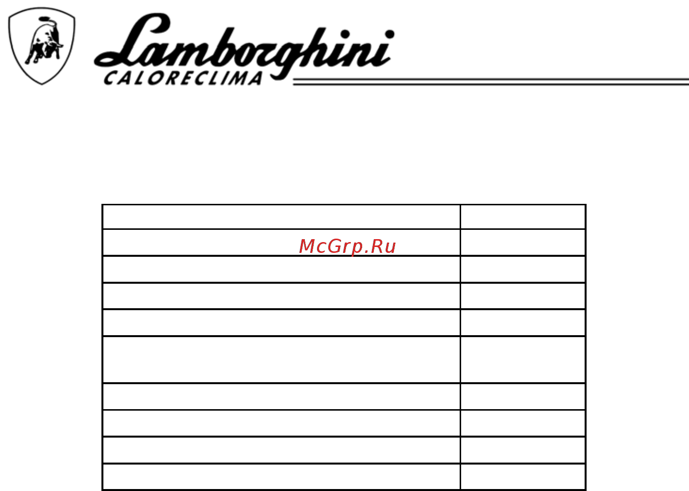 Lamborghini PG45 Инструкция по эксплуатации онлайн [3/14] 462037