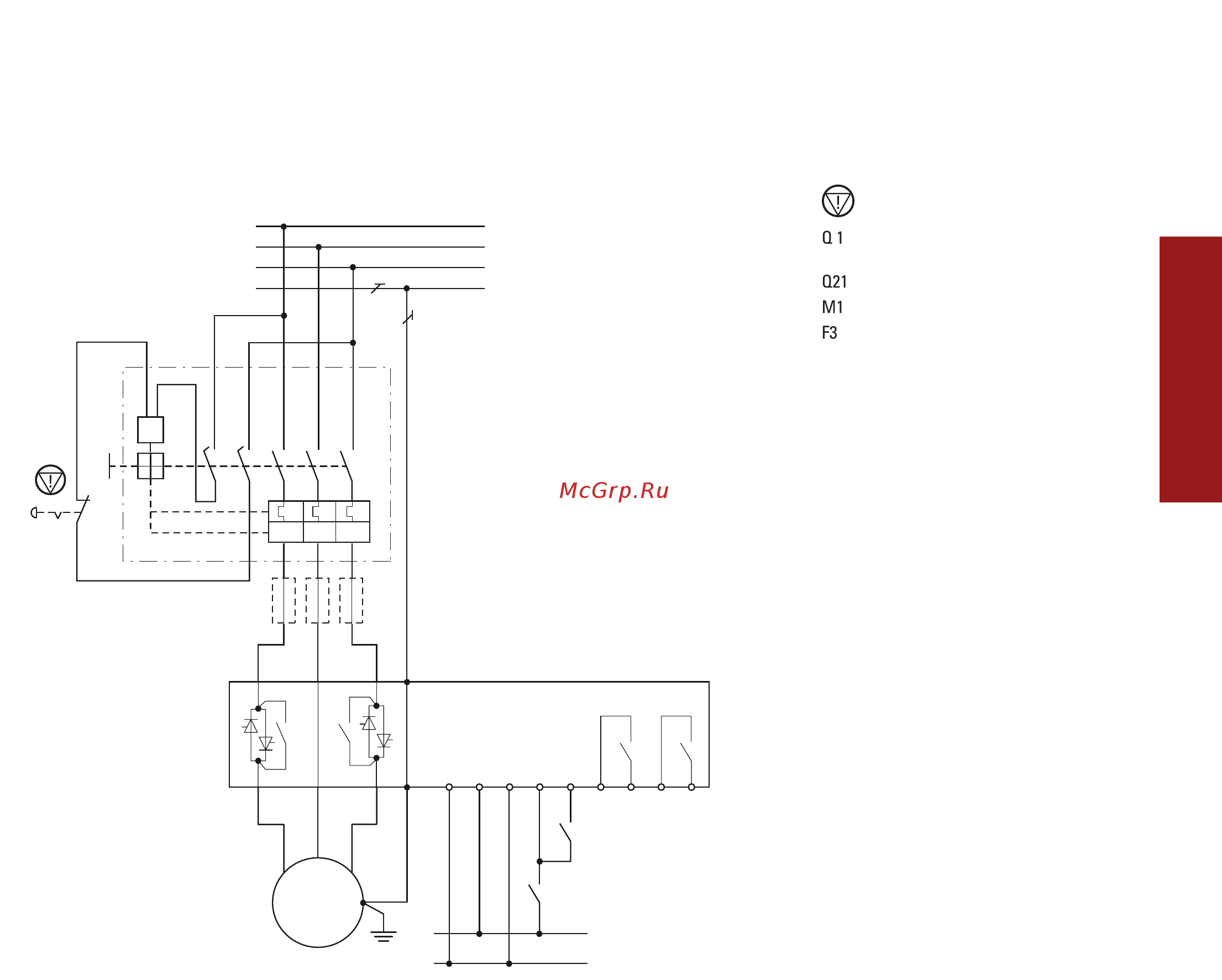 Eaton Powerware DA1-34370FB-A40N [97/134] Примеры подключения