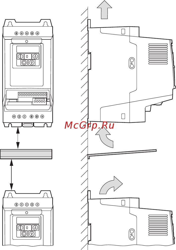Eaton Powerware DA1-34302FB-A55N [49/226] Установка оборудования 3 монтаж