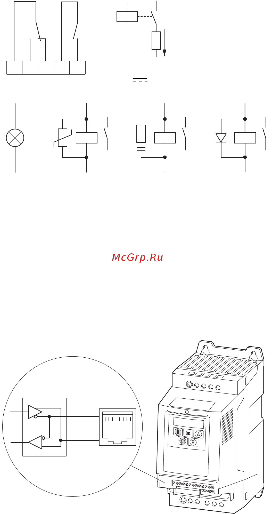 Eaton Powerware DA1-32018FB-B6SN [72/226] Интерфейс rj 45
