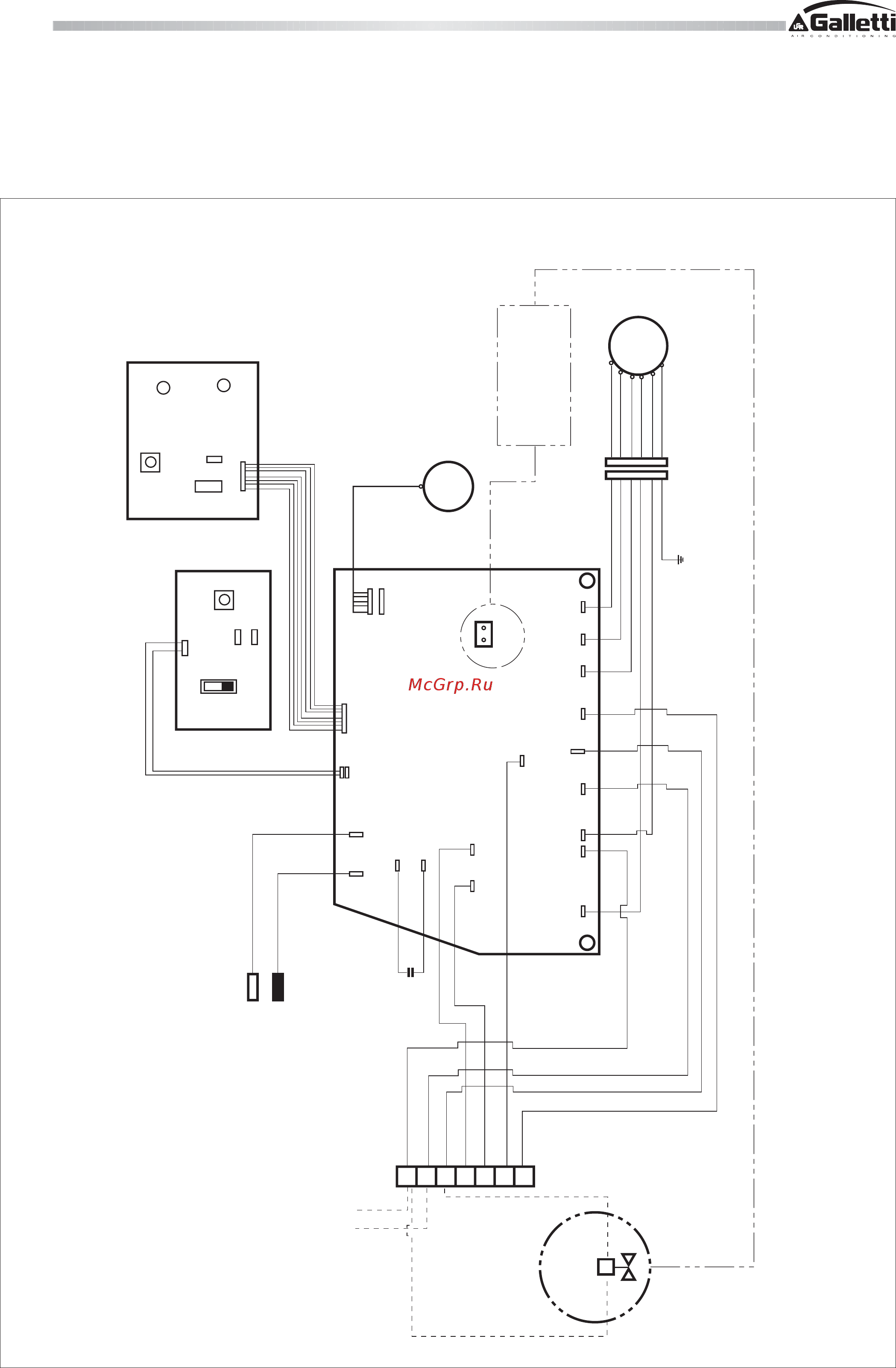 Galletti WH10 [7/8] Wiring diagrams