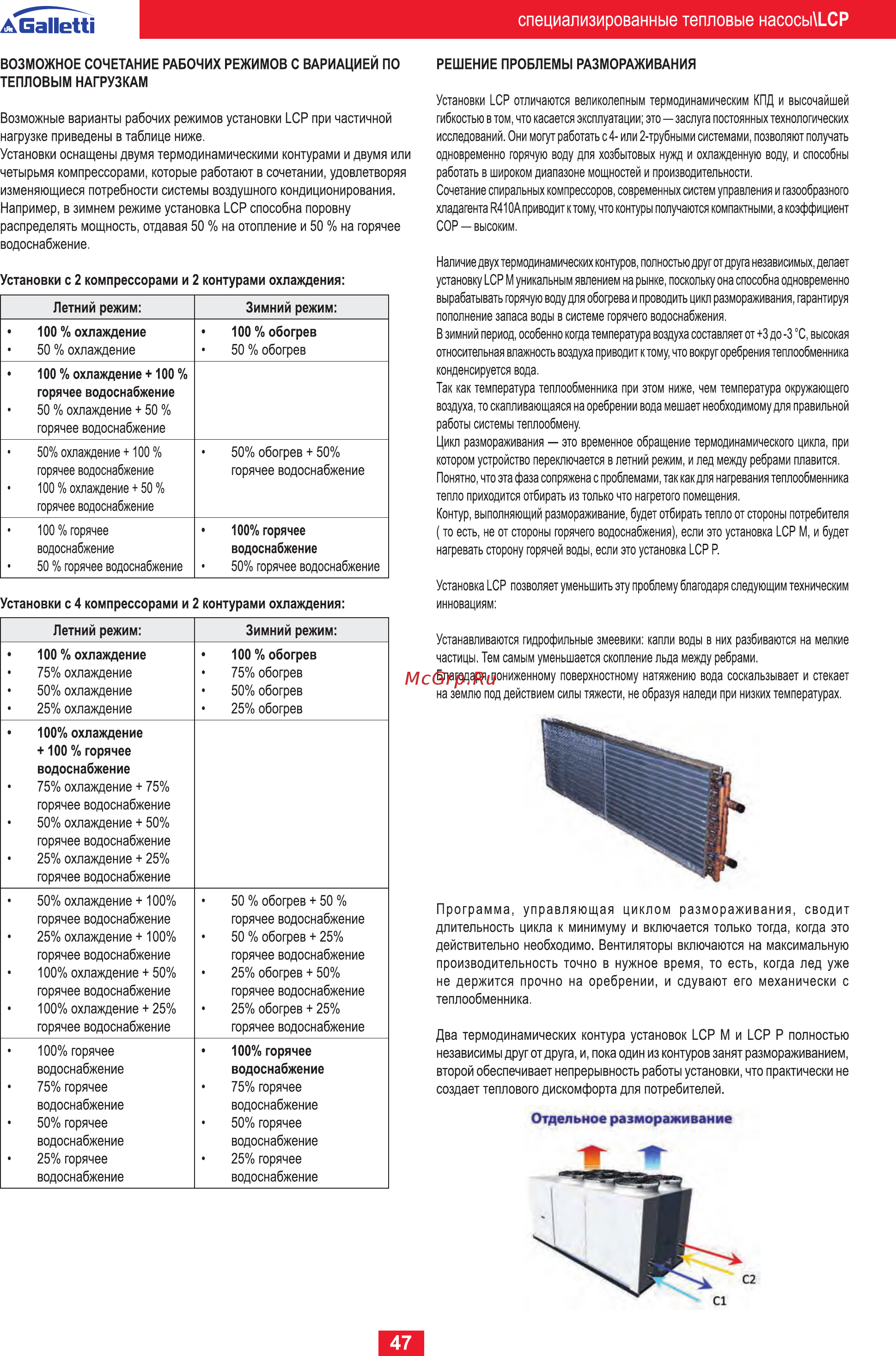 Galletti LCP 94 MS [47/88] A galletti