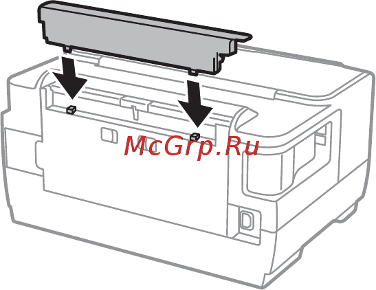 Epson WorkForce WF-7210DTW [146/163] Зад слот подачи бумаги извлечен