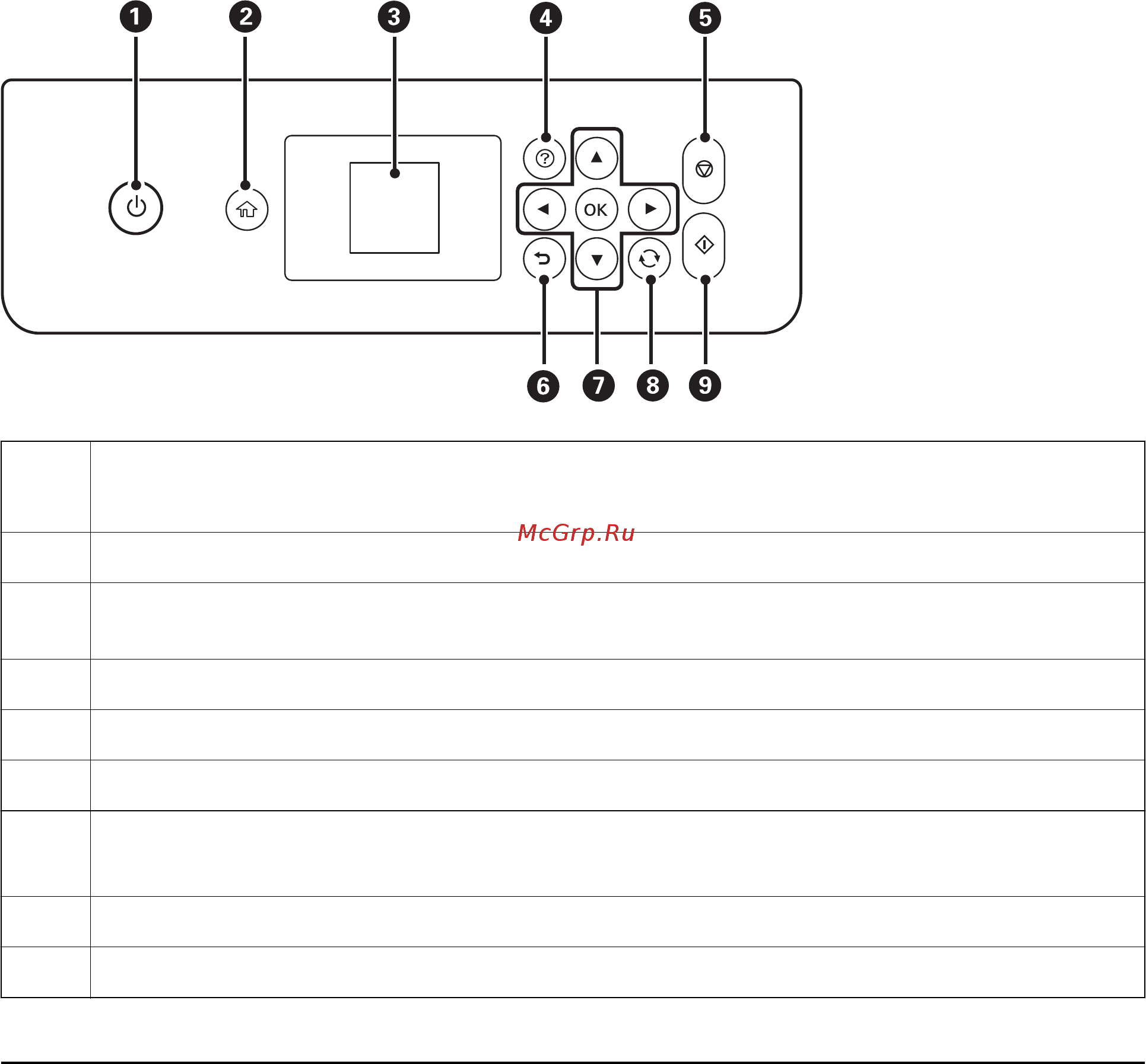 Epson L4167 [16/181] Панель управления