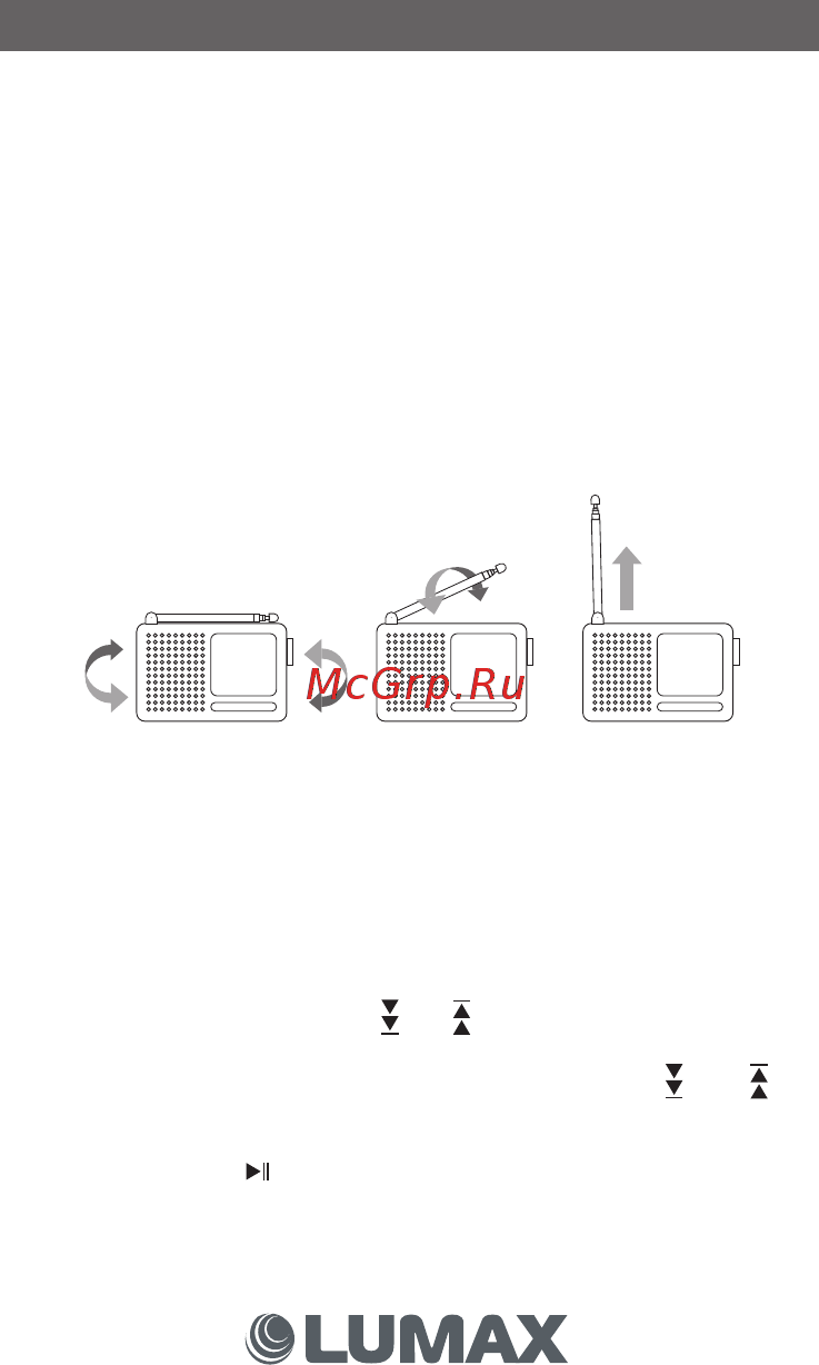 Lumax RD2102MP [10/16] Эксплуатация прибора