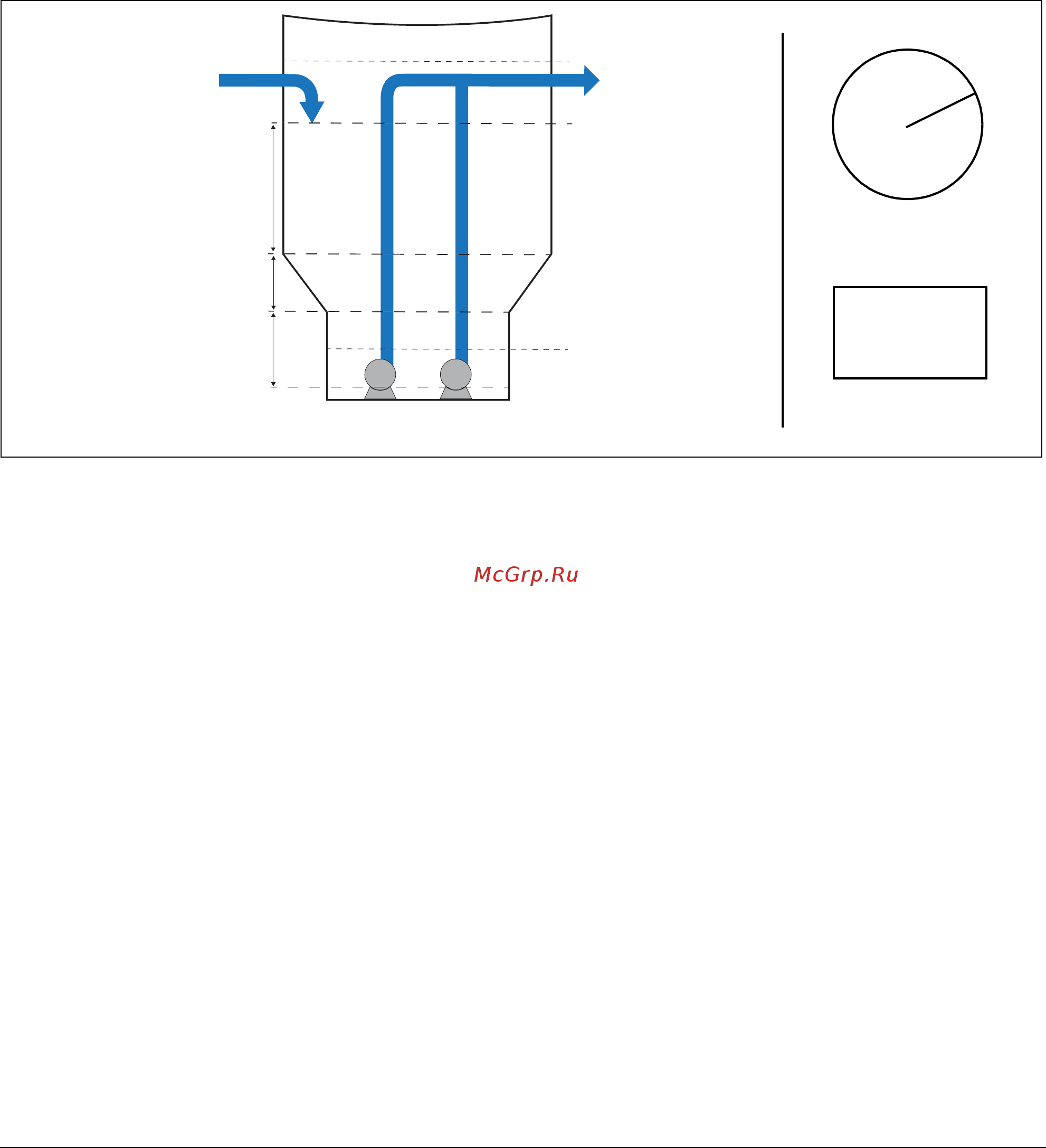 Emotron FLD48-072-20 [46/68] Example with rectangular reservoir