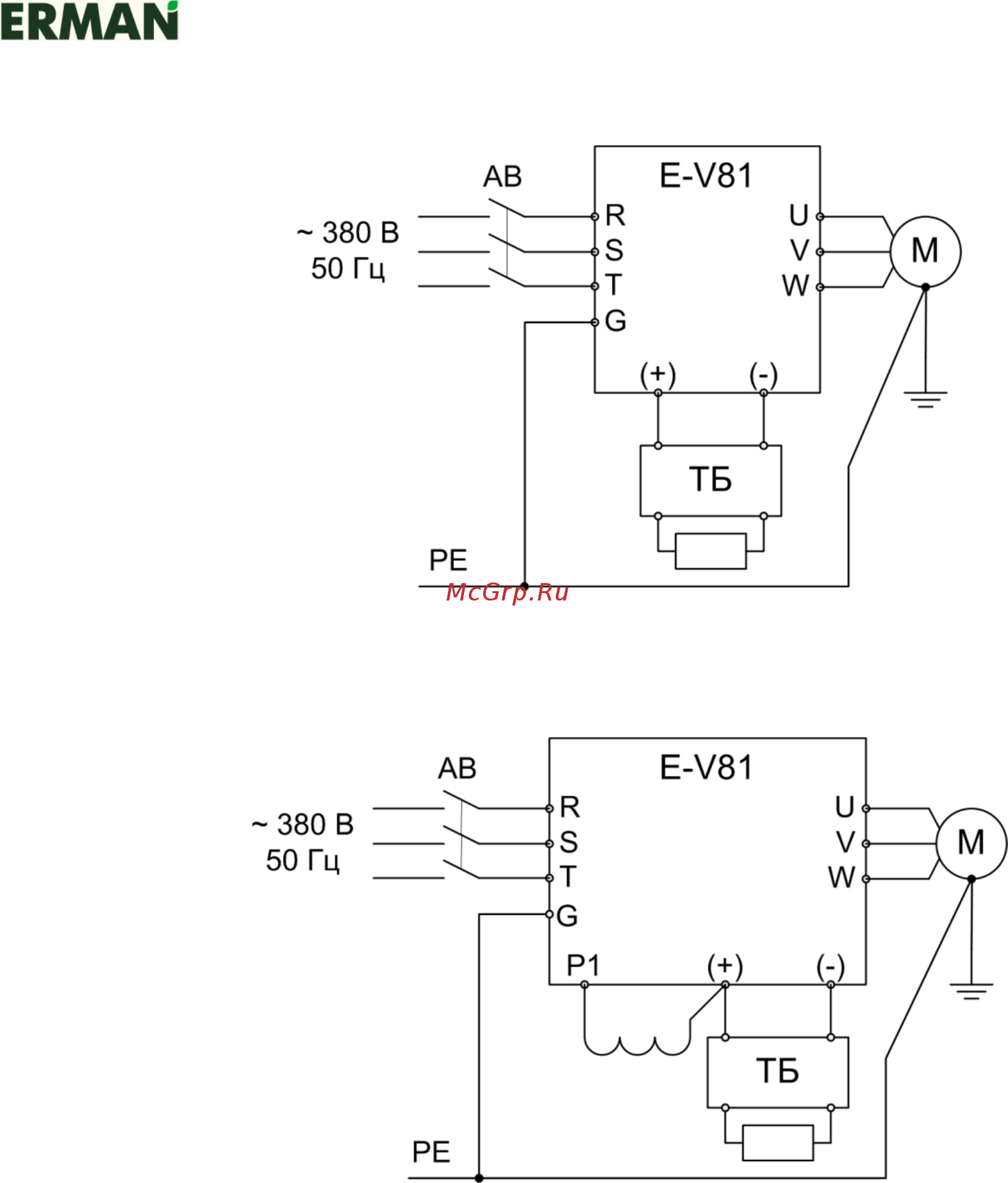 Erman E-V81G-2R2T4B [20/157] Байпас