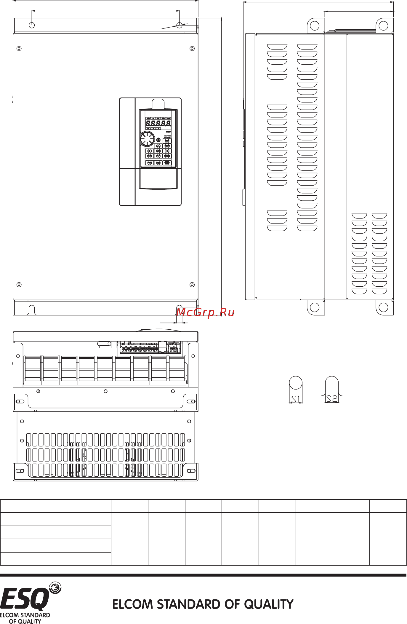 ESQ ESQ-A3000-043-75K/90KF [23/376] Габарит e