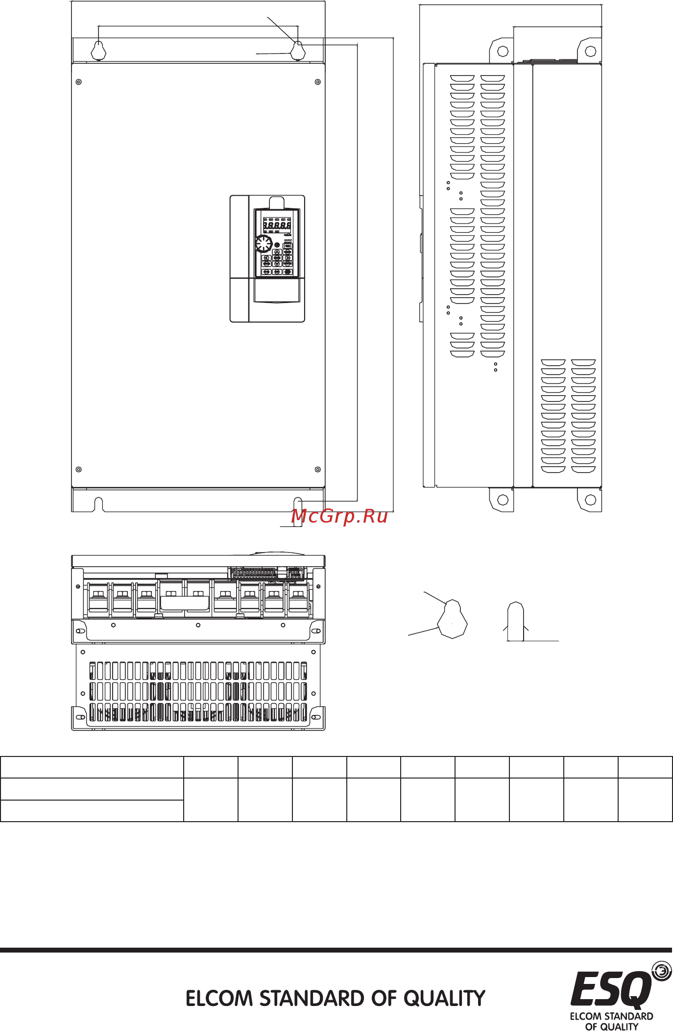 ESQ ESQ-A3000-043-160K/185KF [24/376] Габарит f