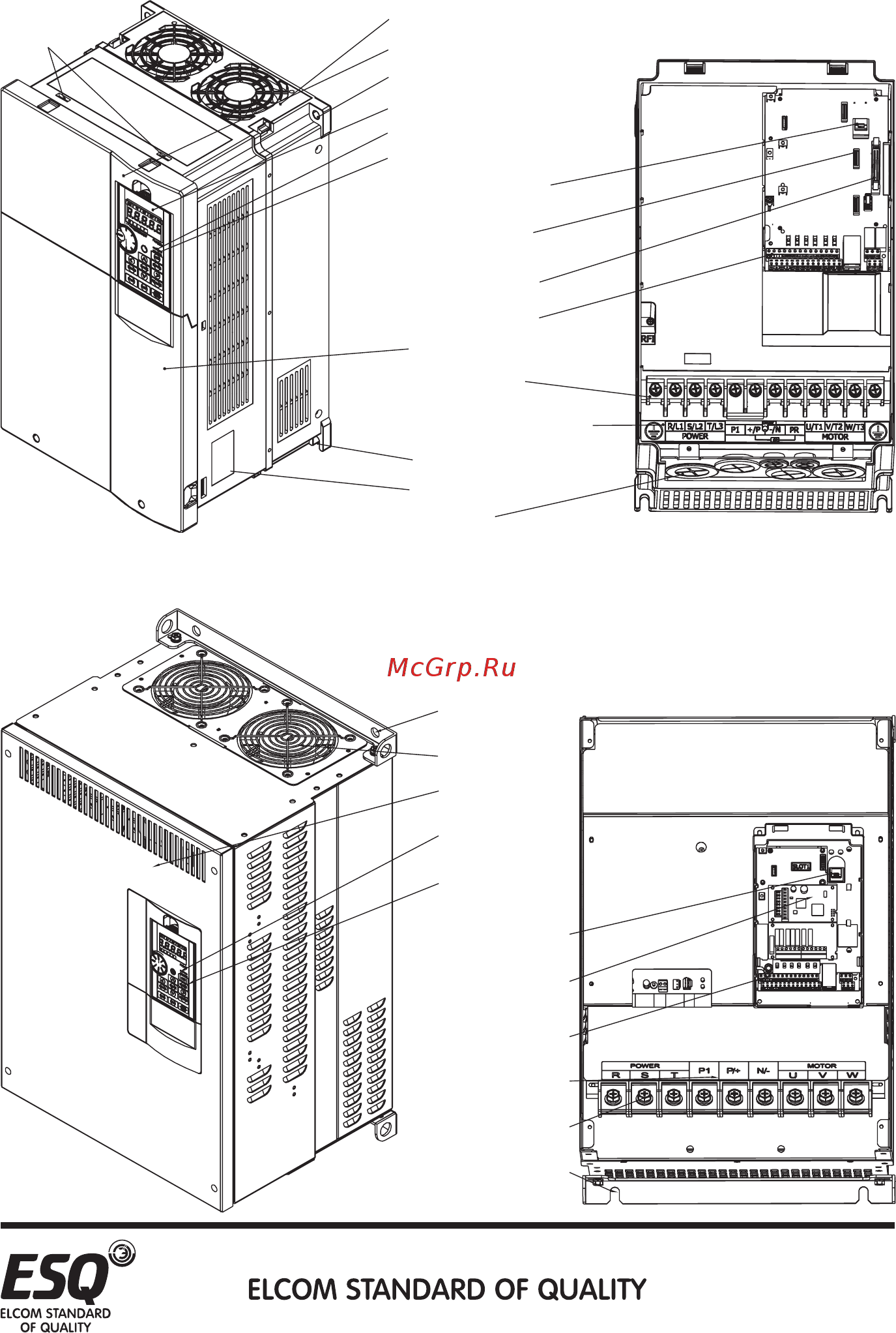 ESQ ESQ-A3000-043-3.7K/5.5KF [27/376] Названия компонентов