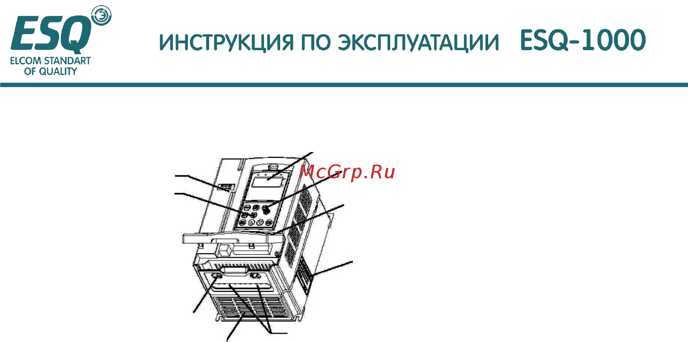 ESQ ESQ-A1000-043-5.5K Руководство по эксплуатации онлайн [11/202] 464613
