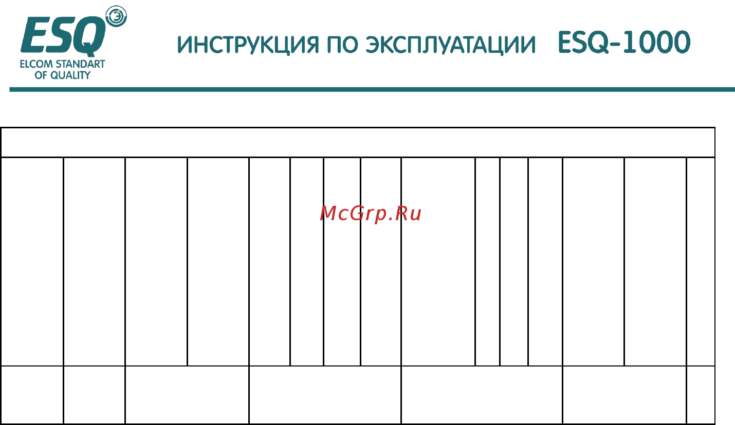 ESQ ESQ-A1000-021-2.2K Руководство по эксплуатации онлайн [193/202] 464608