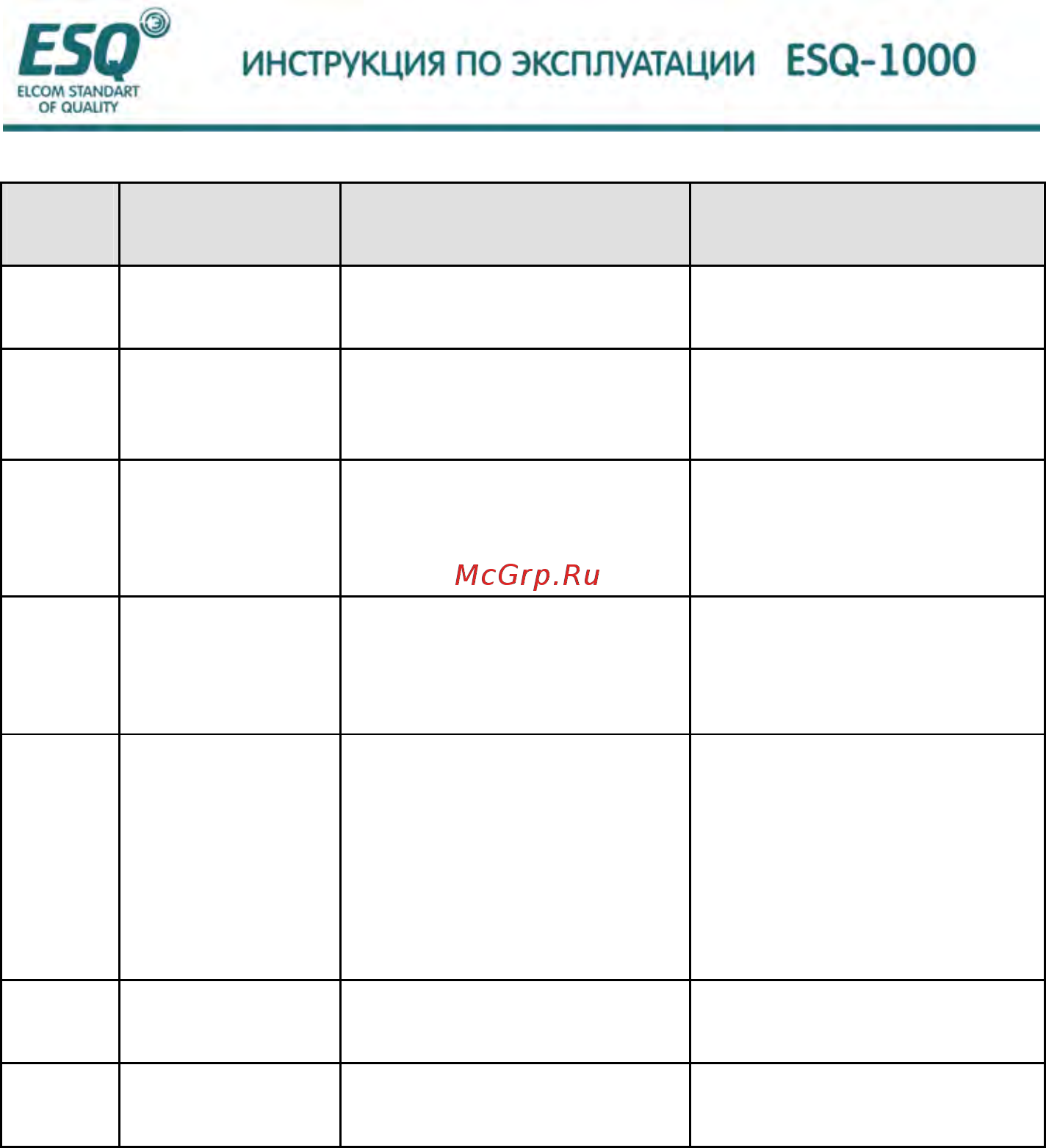 ESQ ESQ-1000-4T0150G Инструкция по эксплуатации онлайн [166/202] 464635