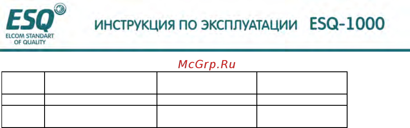 ESQ ESQ-1000-4T0150G Инструкция по эксплуатации онлайн [198/202] 464635