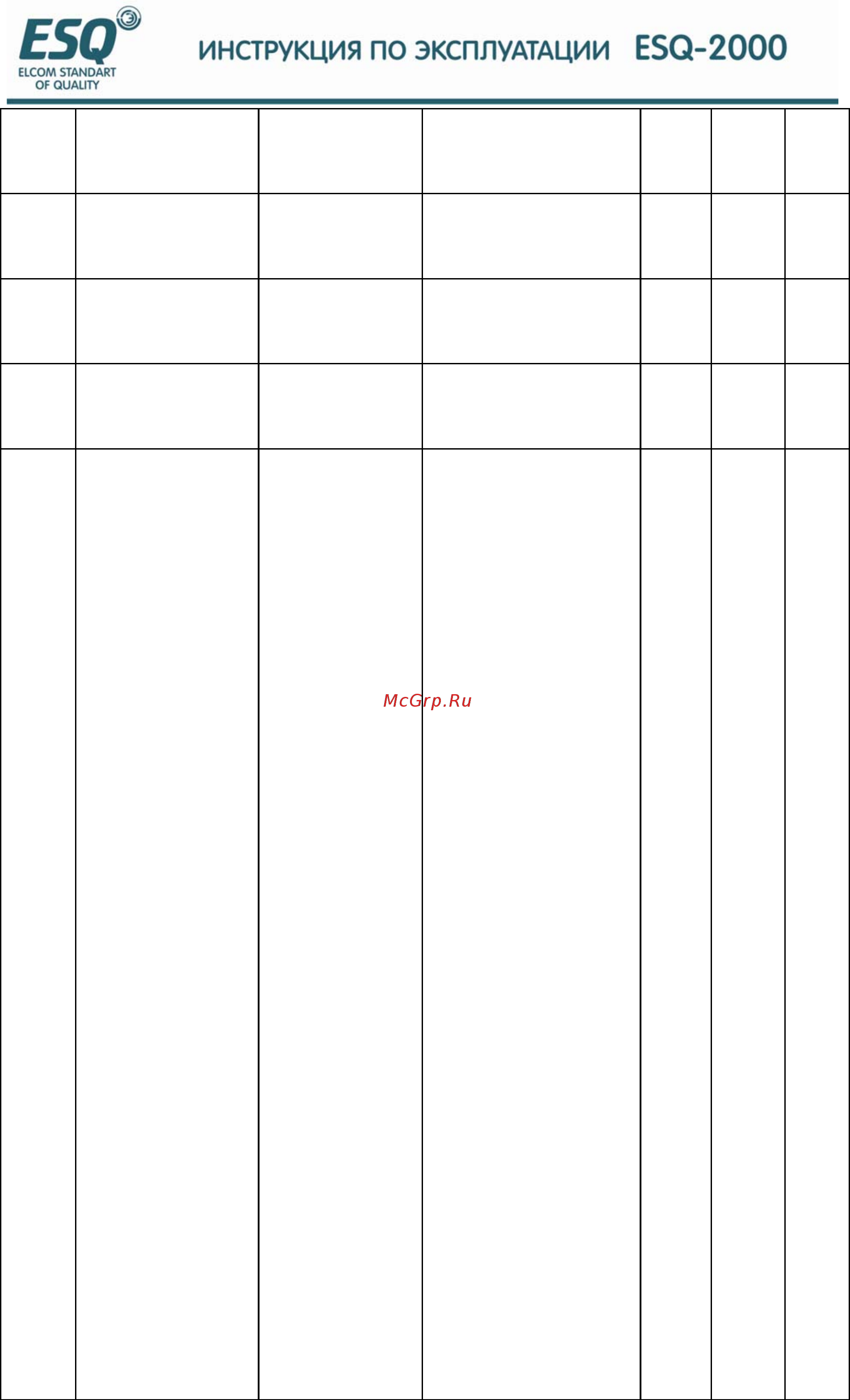 ESQ ESQ-2000-4T3750G Инструкция по эксплуатации онлайн [63/208] 464665