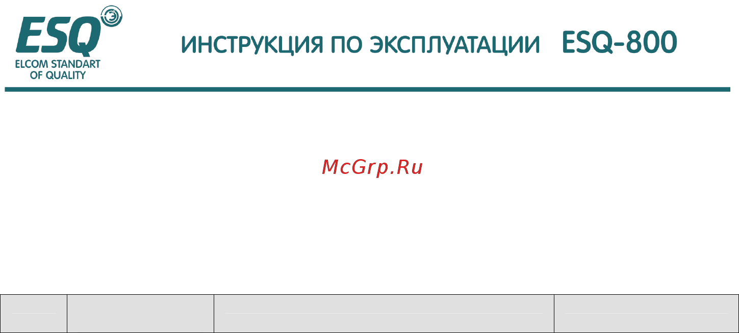 ESQ ESQ-800-2S0004 [74/161] Подробное функциональное описание