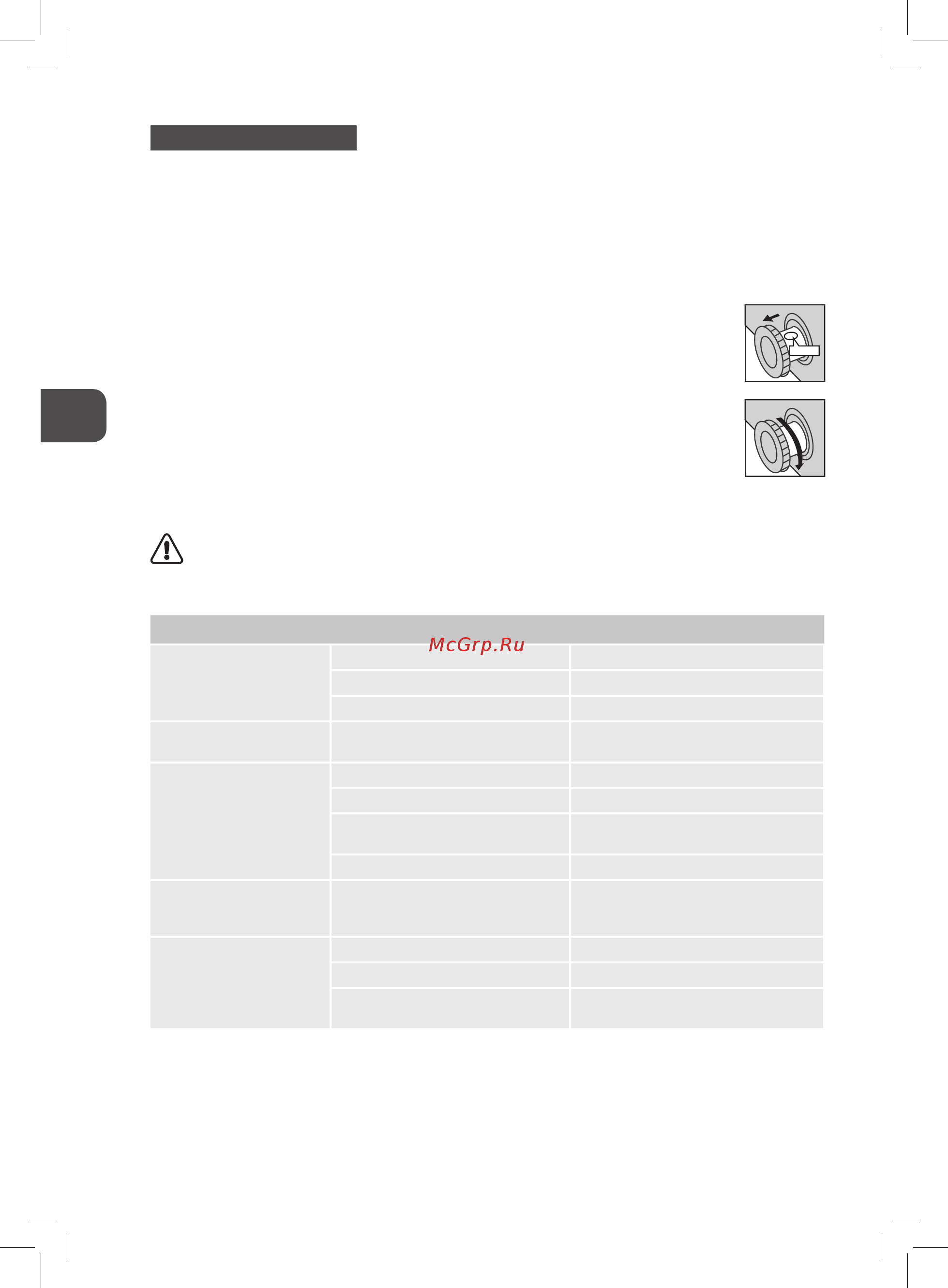 MPM MPM-206-SK-06E [20/24] Rotate the drain dial 180 degree this will let the water flow out in the tray