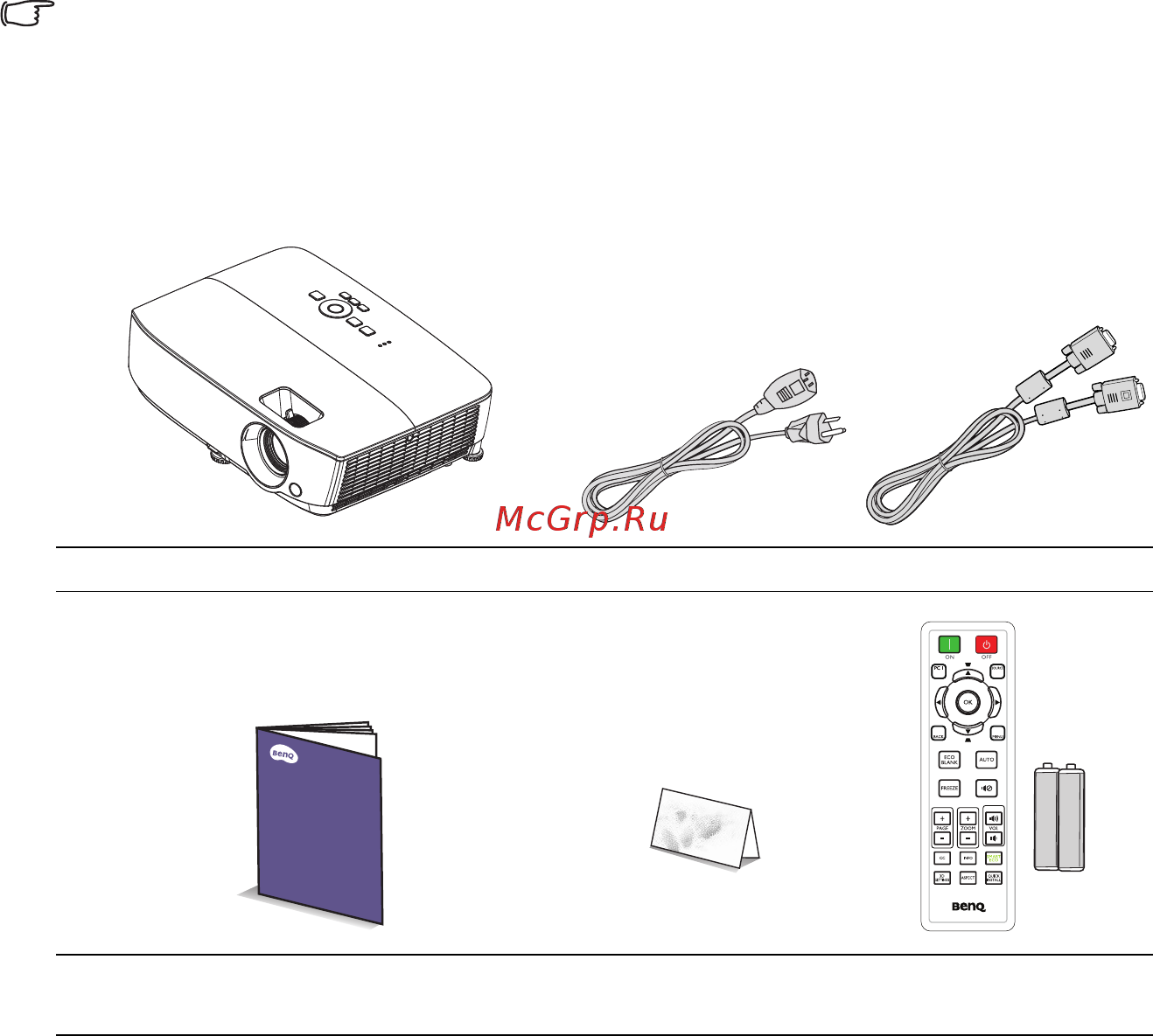 Benq MW535 [8/73] Введение 8
