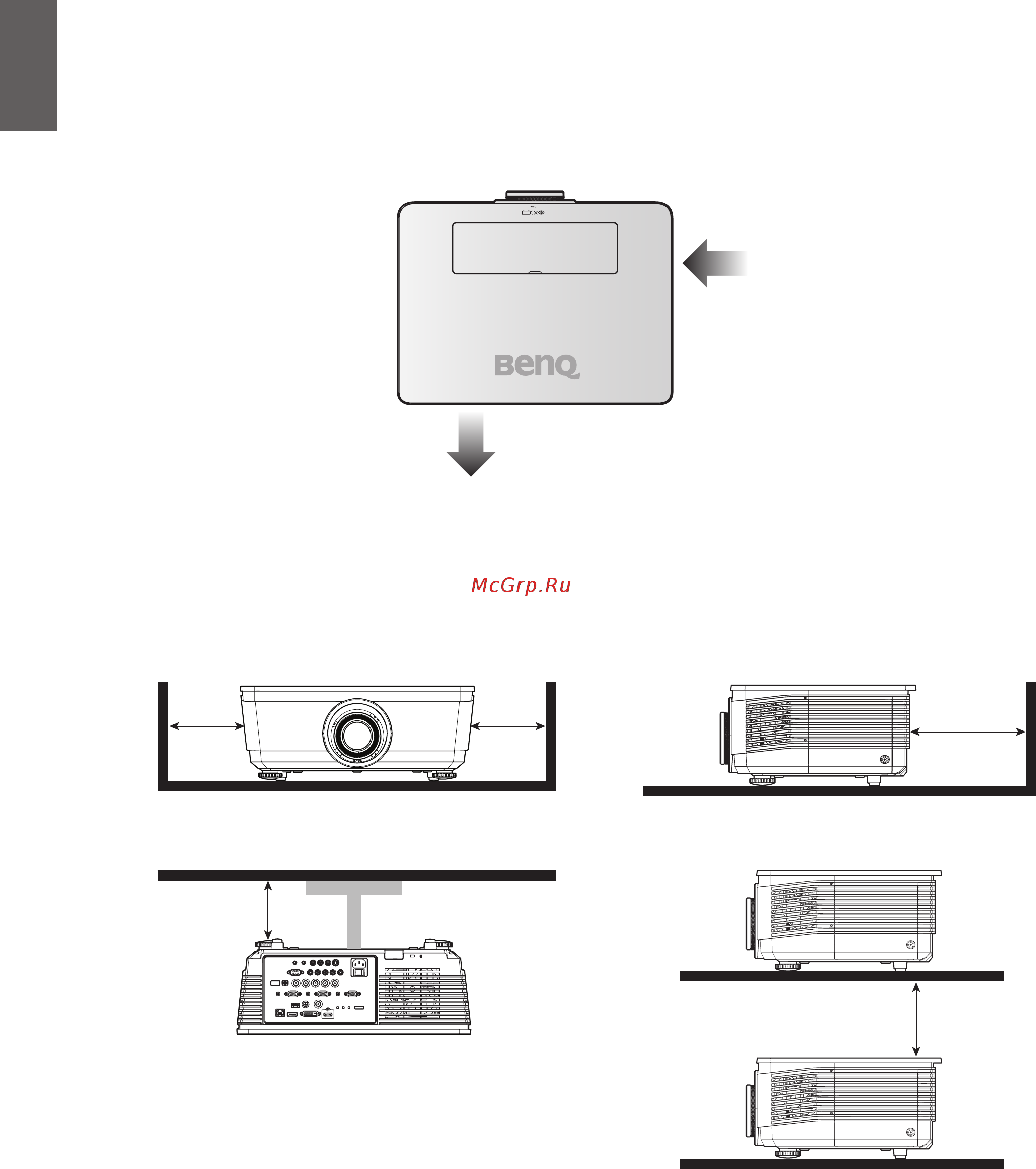 Benq PX9230 [2/14] Notice