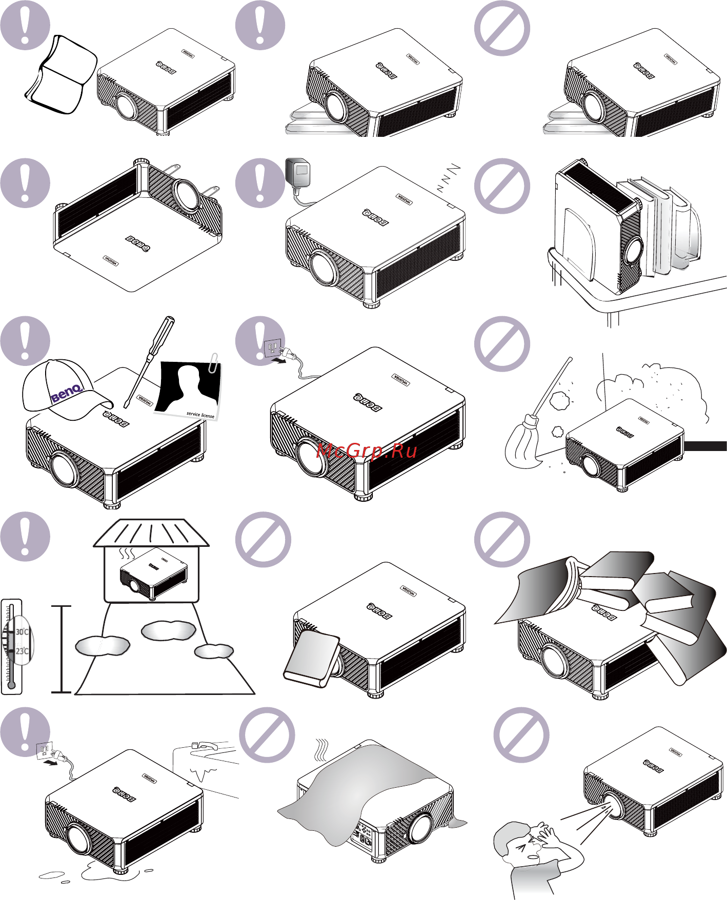 Benq LU9715 [3/26] Read manual