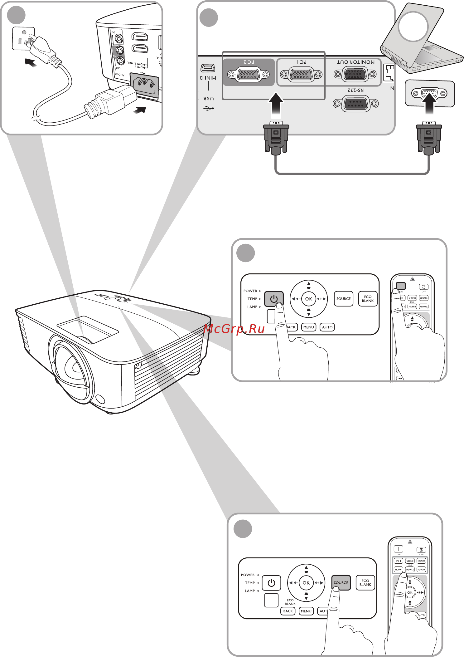 Benq MW826ST [9/32] _operation 1