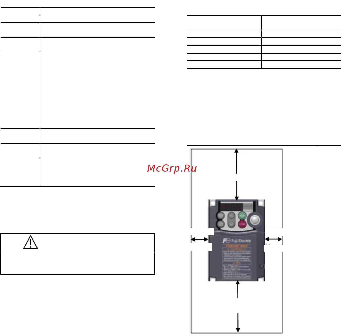 Fuji Electric FRN0001C2S-7E [21/218] Глава 2 установка и подключение преобразователя частоты