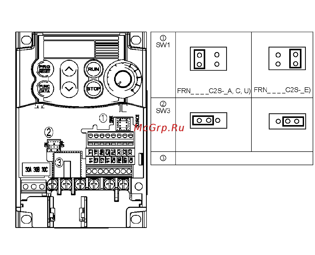 Fuji Electric FRN0002C2S-2A Инструкция по эксплуатации онлайн [39/218] 464805