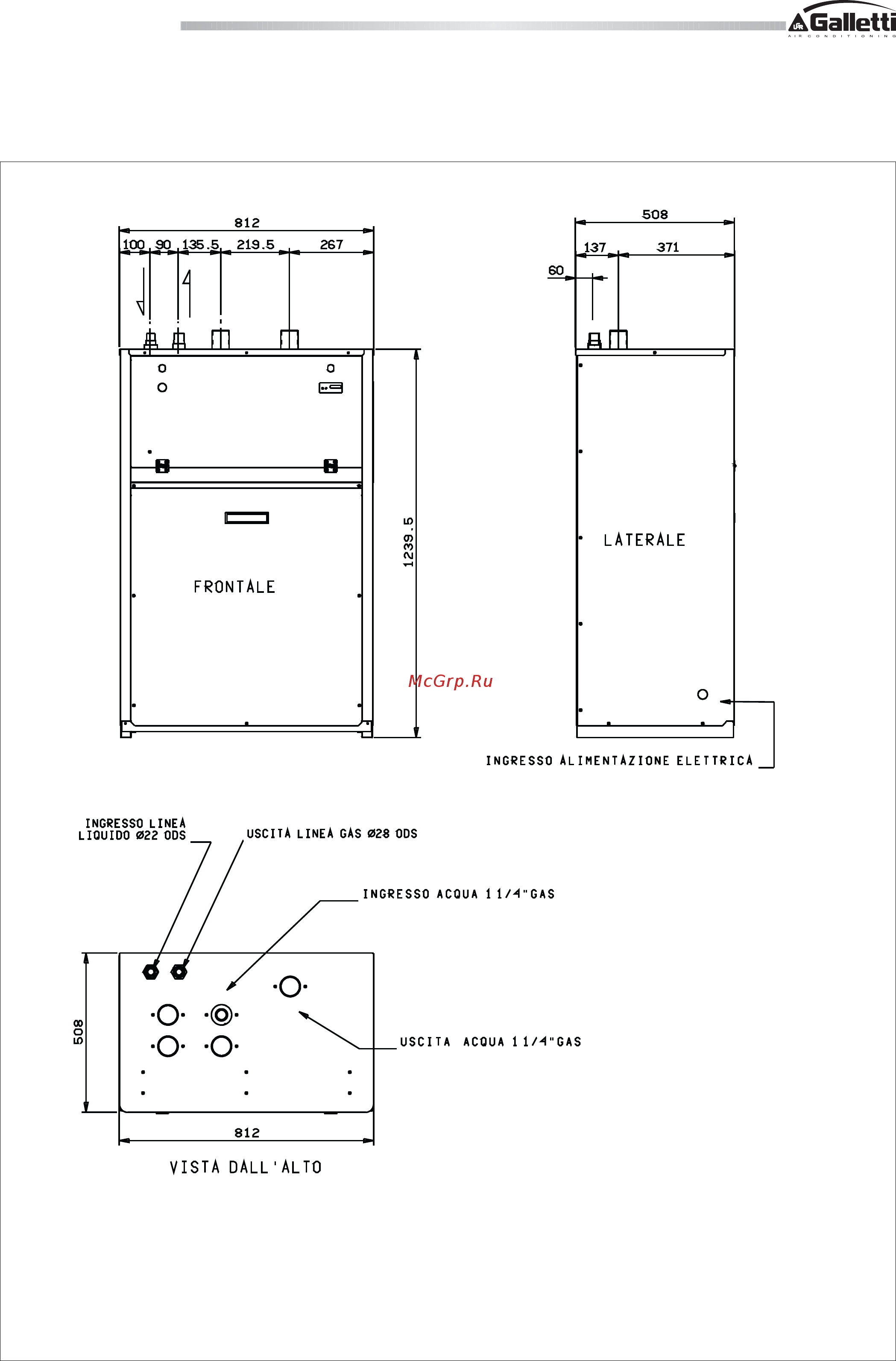 Galletti MCW-CS/CL 007 [25/32] Mcw mcr