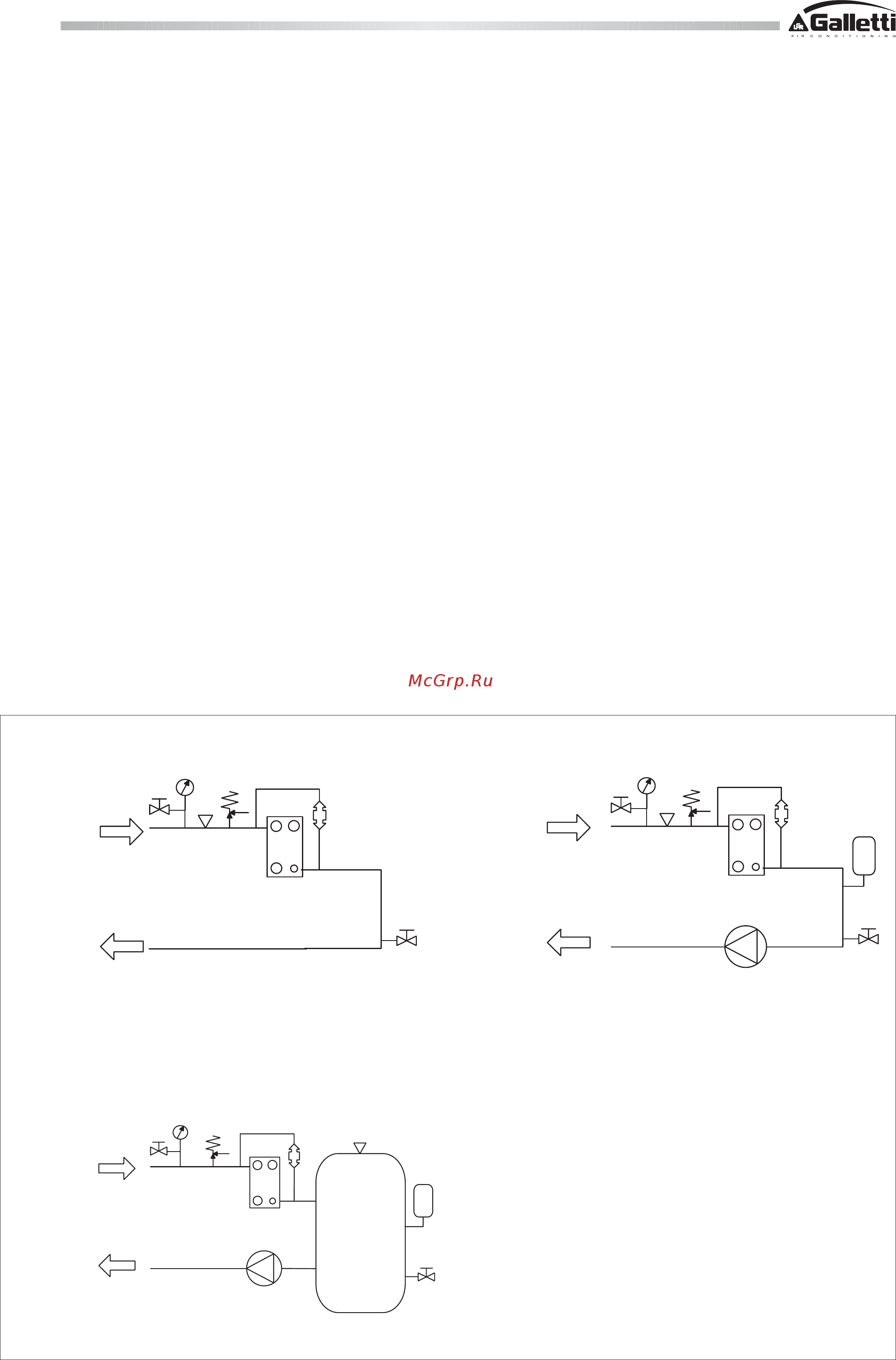 Galletti МСС-С 09M [17/24] Water circuit