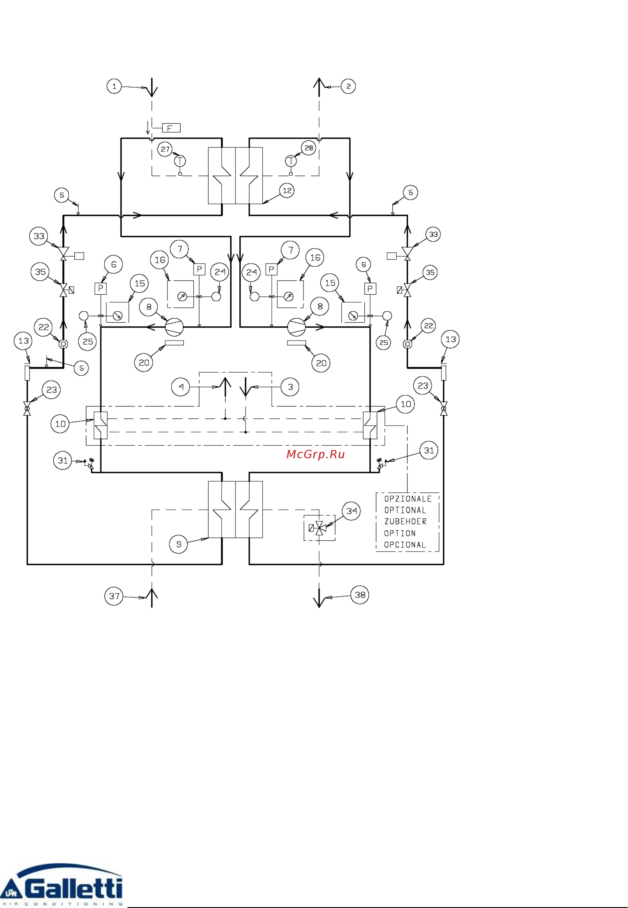 Galletti LEW HS/HL 112 Инструкция по эксплуатации онлайн [15/56] 466595