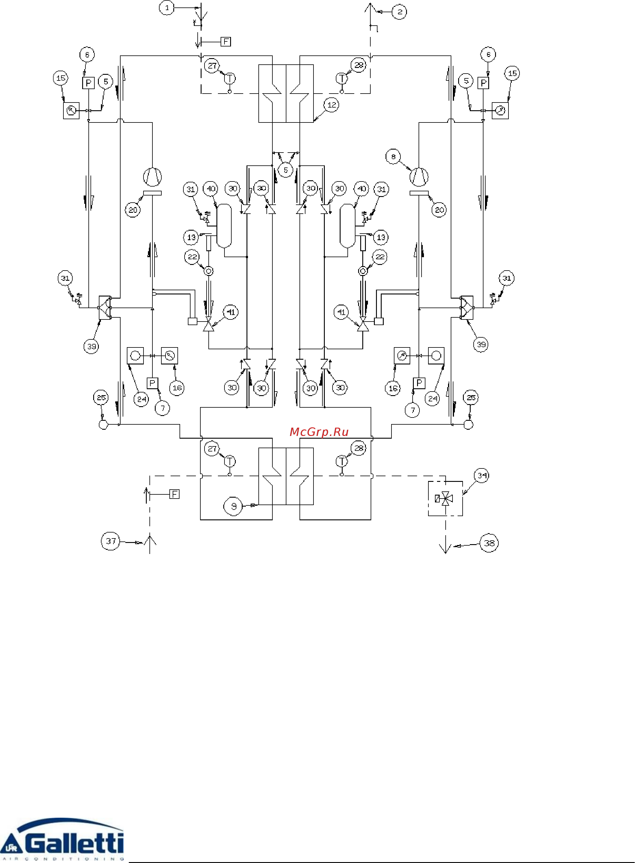 Galletti LEW CS/CL 072 Инструкция по эксплуатации онлайн [16/56] 466145