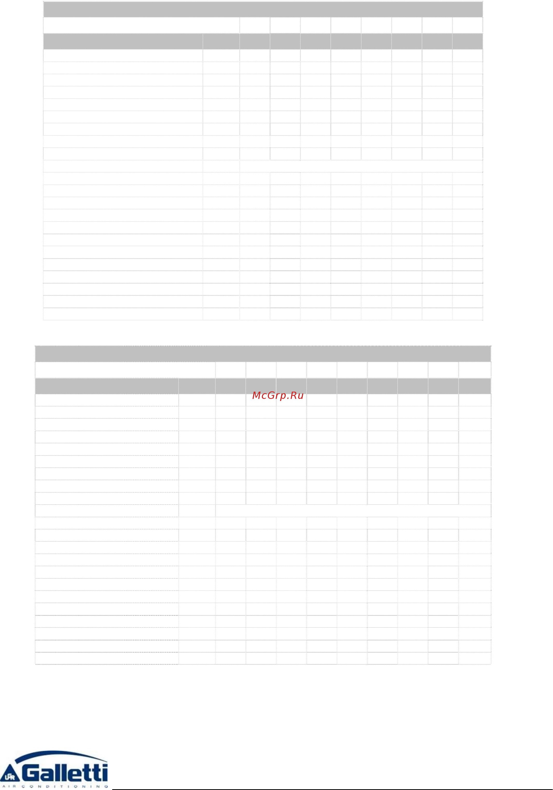 Galletti LEW HS/HL 042 [24/56] Lew hs hl lew ws wl 161 162 164 181 182 184 204 214