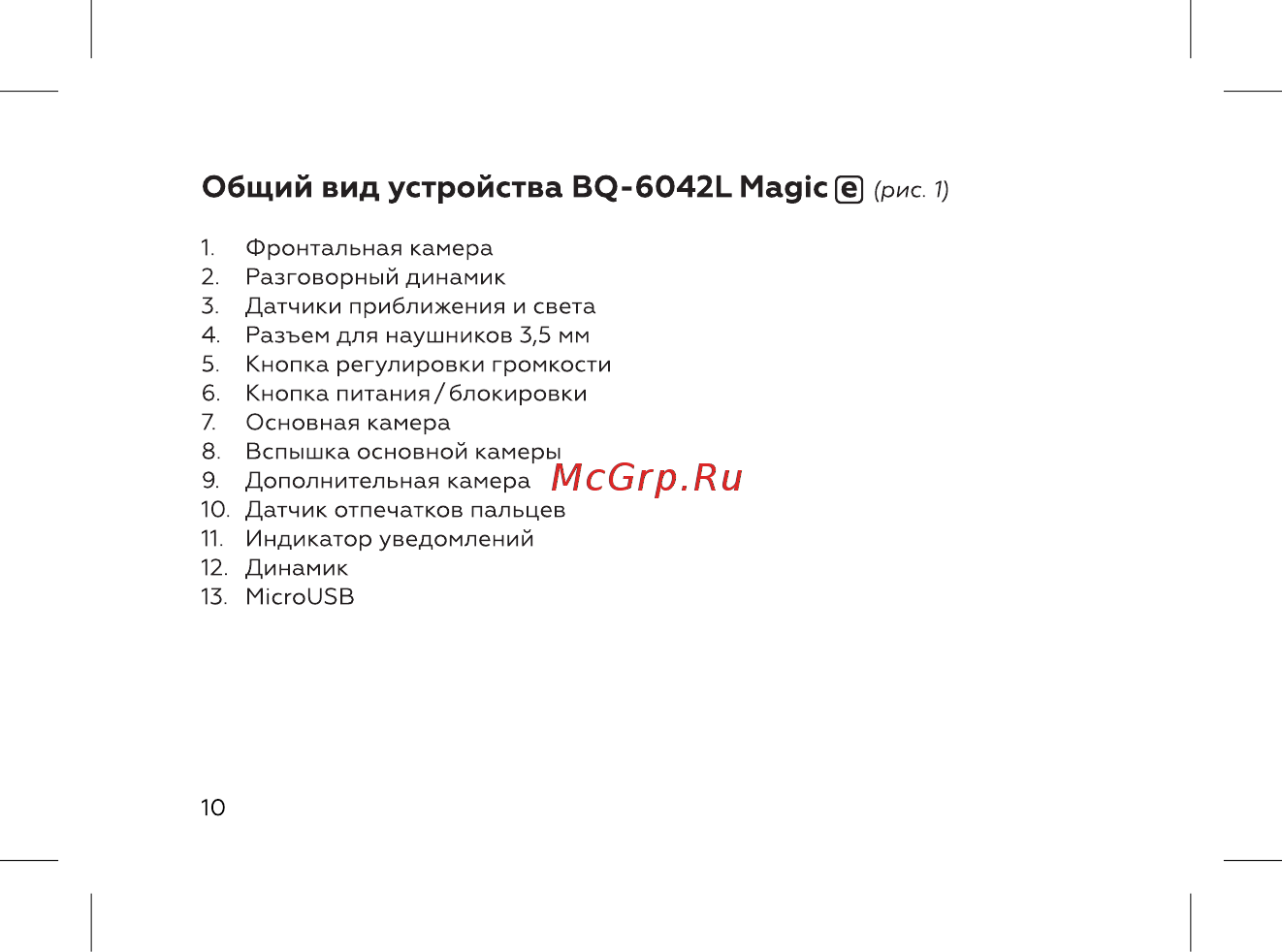 BQ BQ-6042L Magic E [12/72] Общий вид устройства bq 6042l magic