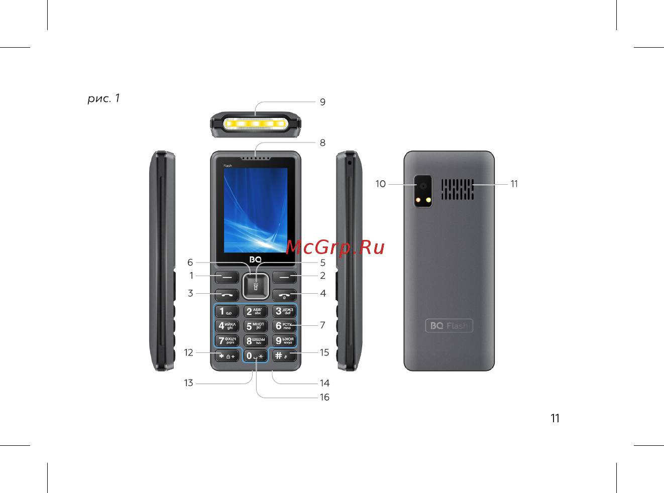 BQ BQ-2444 Flash Инструкция по эксплуатации онлайн [13/52] 466548