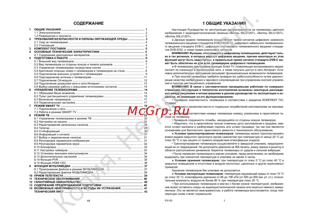 Витязь 55LU1207