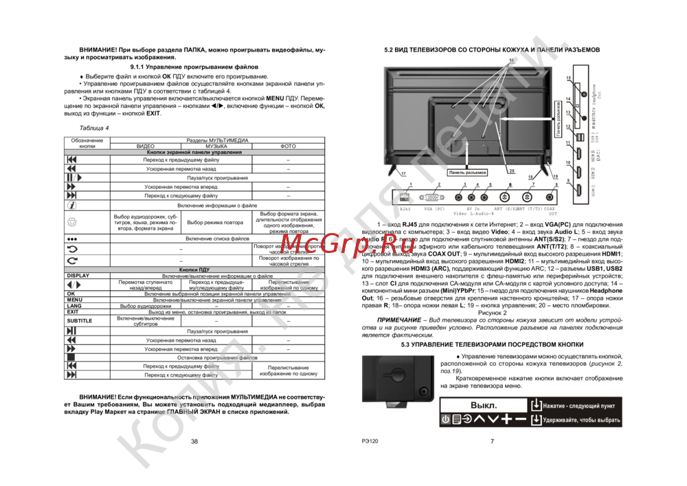 Витязь 55LU1207