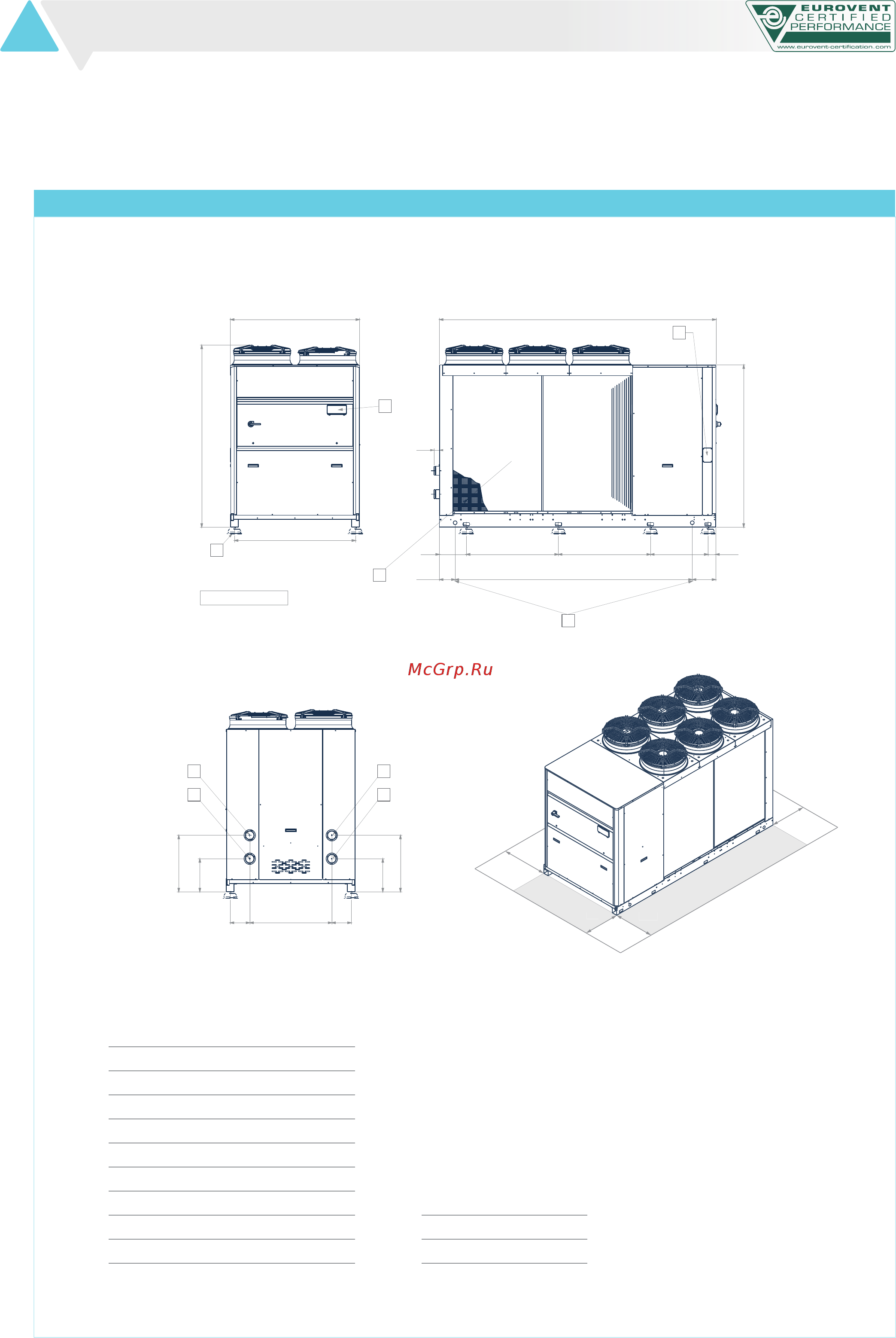 Galletti LCP 244 ML [19/20] Total heat recovery multi purpose heat pumps lcp