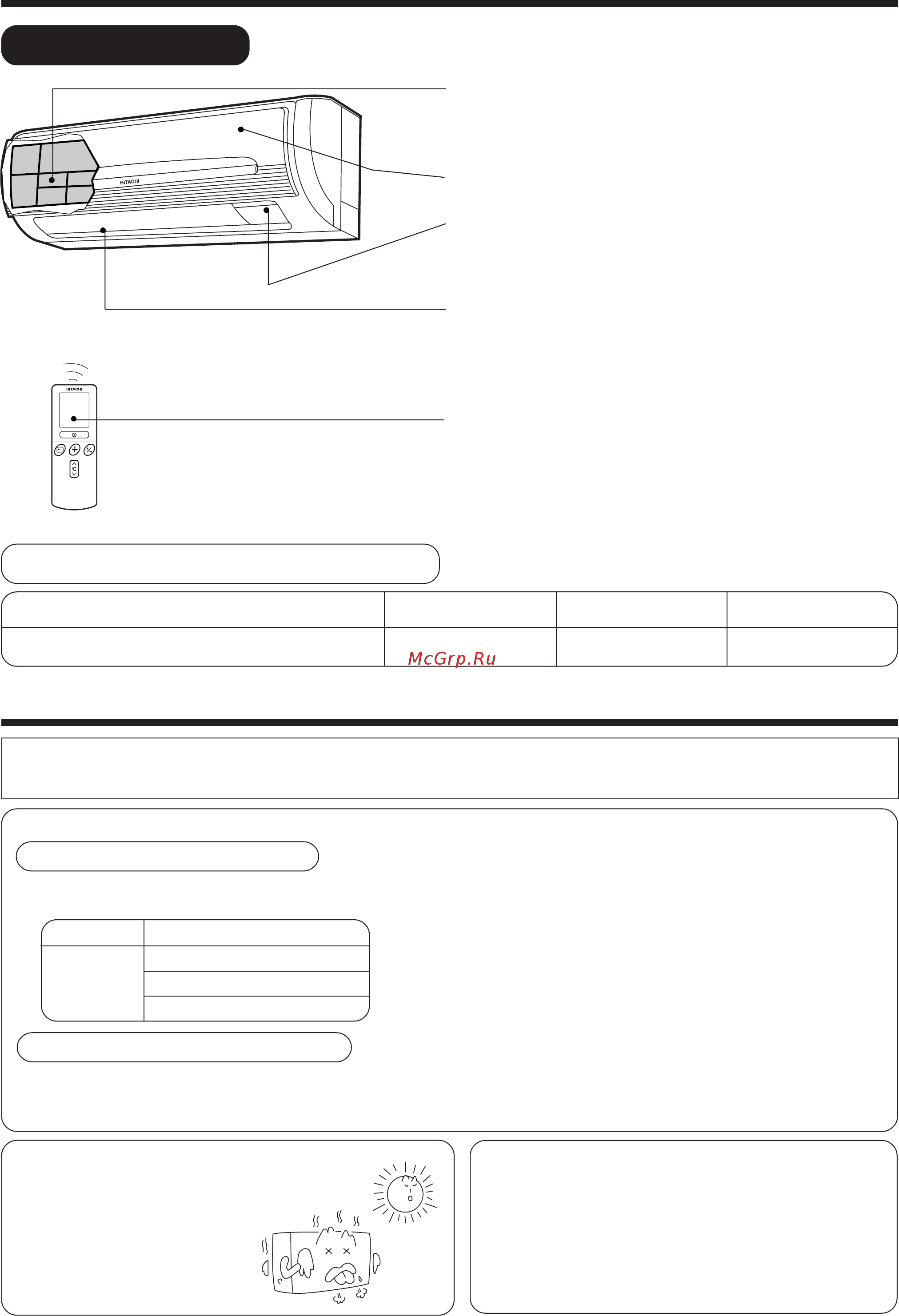 Hitachi RAK-50NH5 [4/25] Мультисистемный воздушный кондиционер
