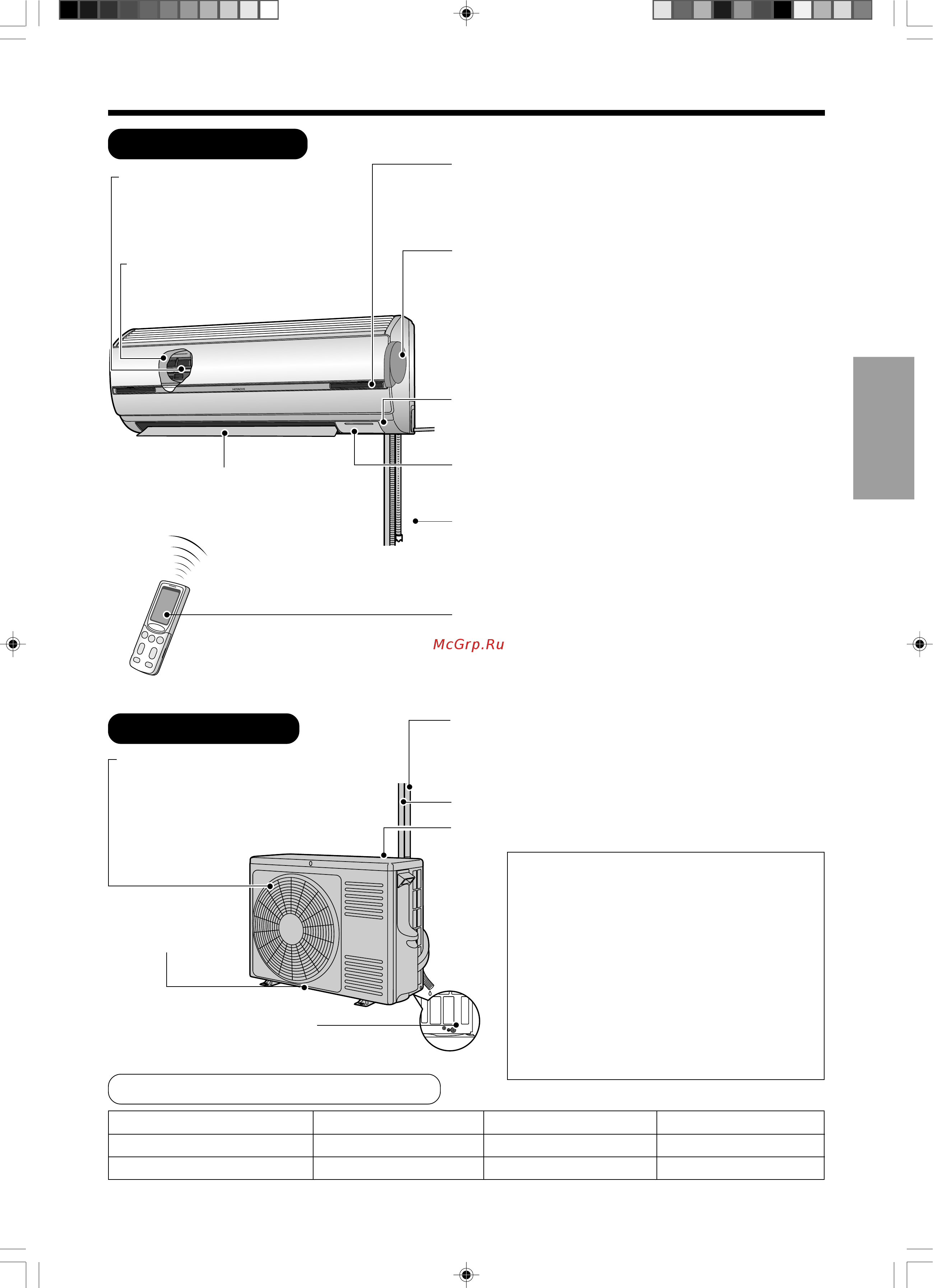 Hitachi RAS-10JH1 / RAC-10JH1 [5/40] Внутренний блок