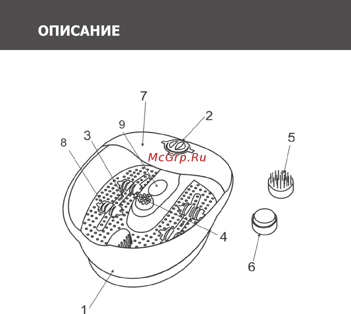 Magnit RFB-1310 Инструкция по эксплуатации онлайн [3/16] 467802