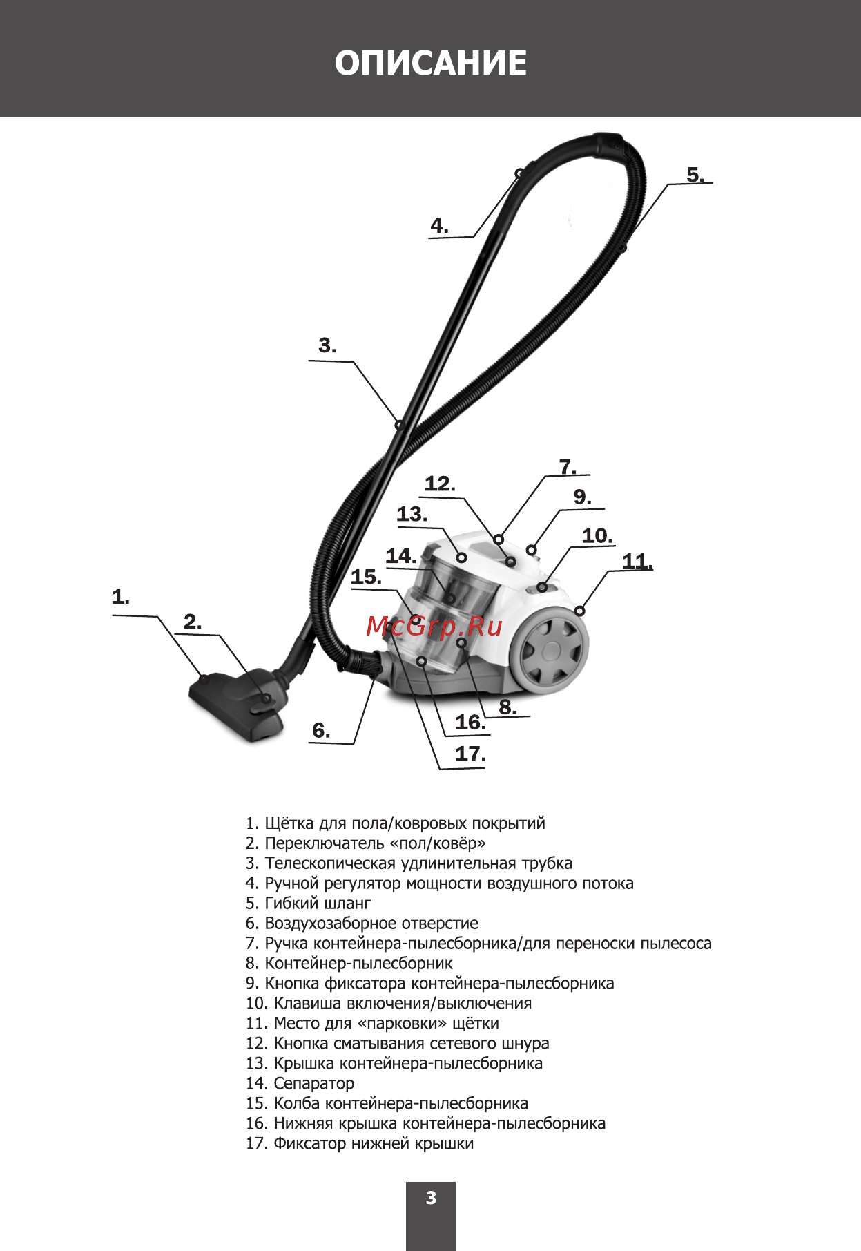 Magnit RMV-1653 Инструкция по эксплуатации онлайн [3/16] 467815