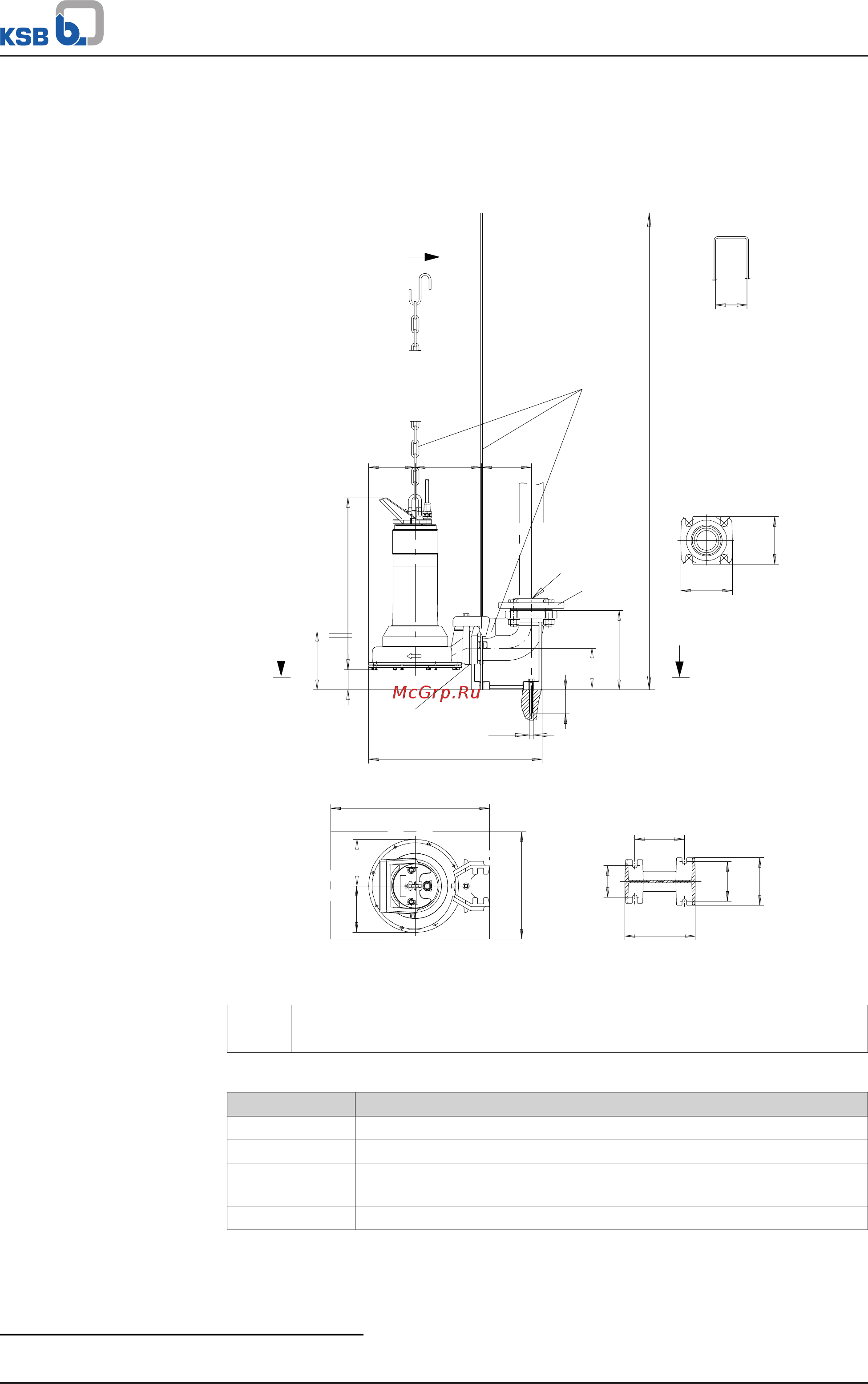 KSB Ama-Drainer R 507 SD/10K [47/60] Ama drainer 522 nd 11 со скобой