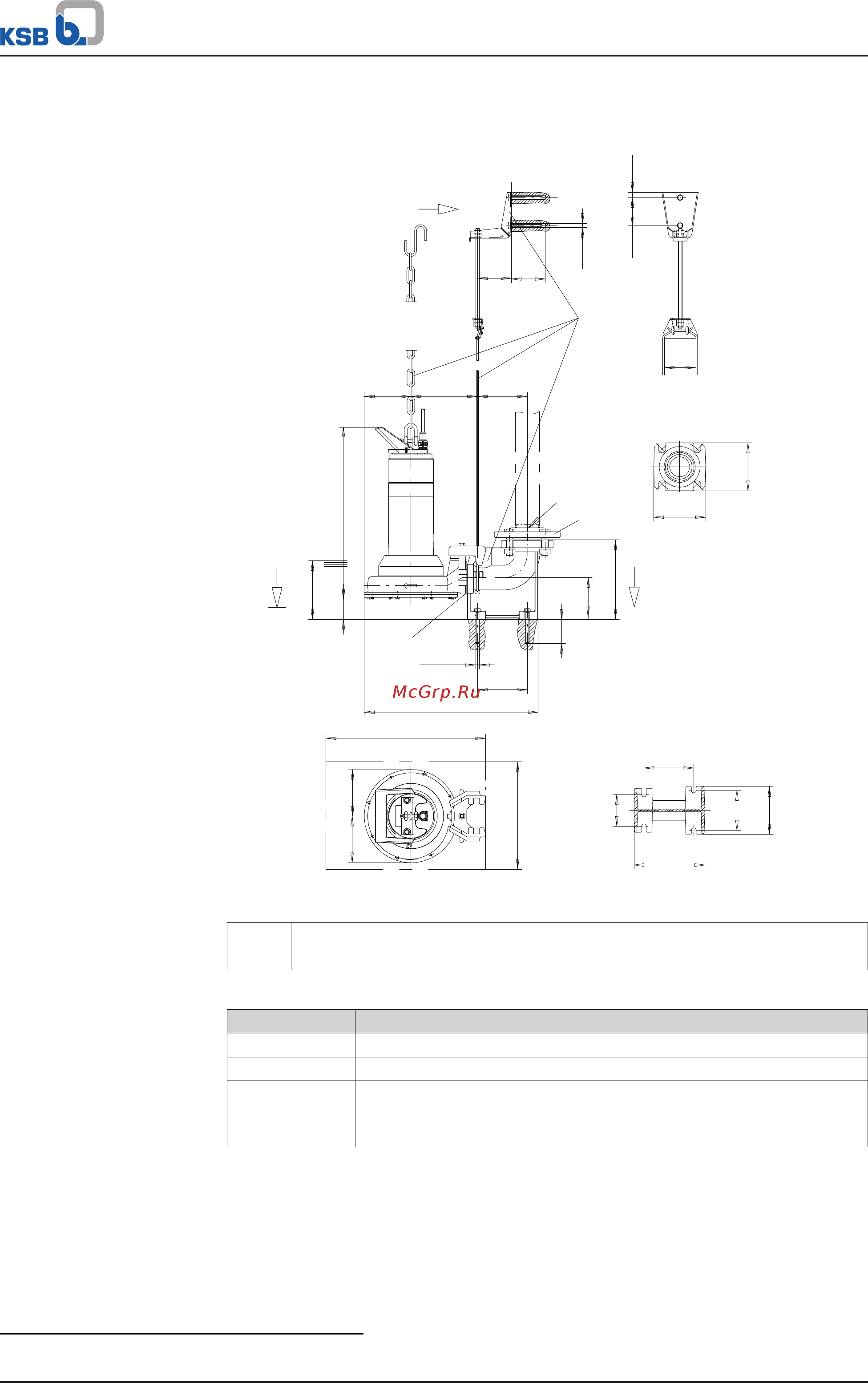 KSB Ama-Drainer R 507 SD/10K [48/60] Ama drainer 522 nd 11 с направляющим тросом