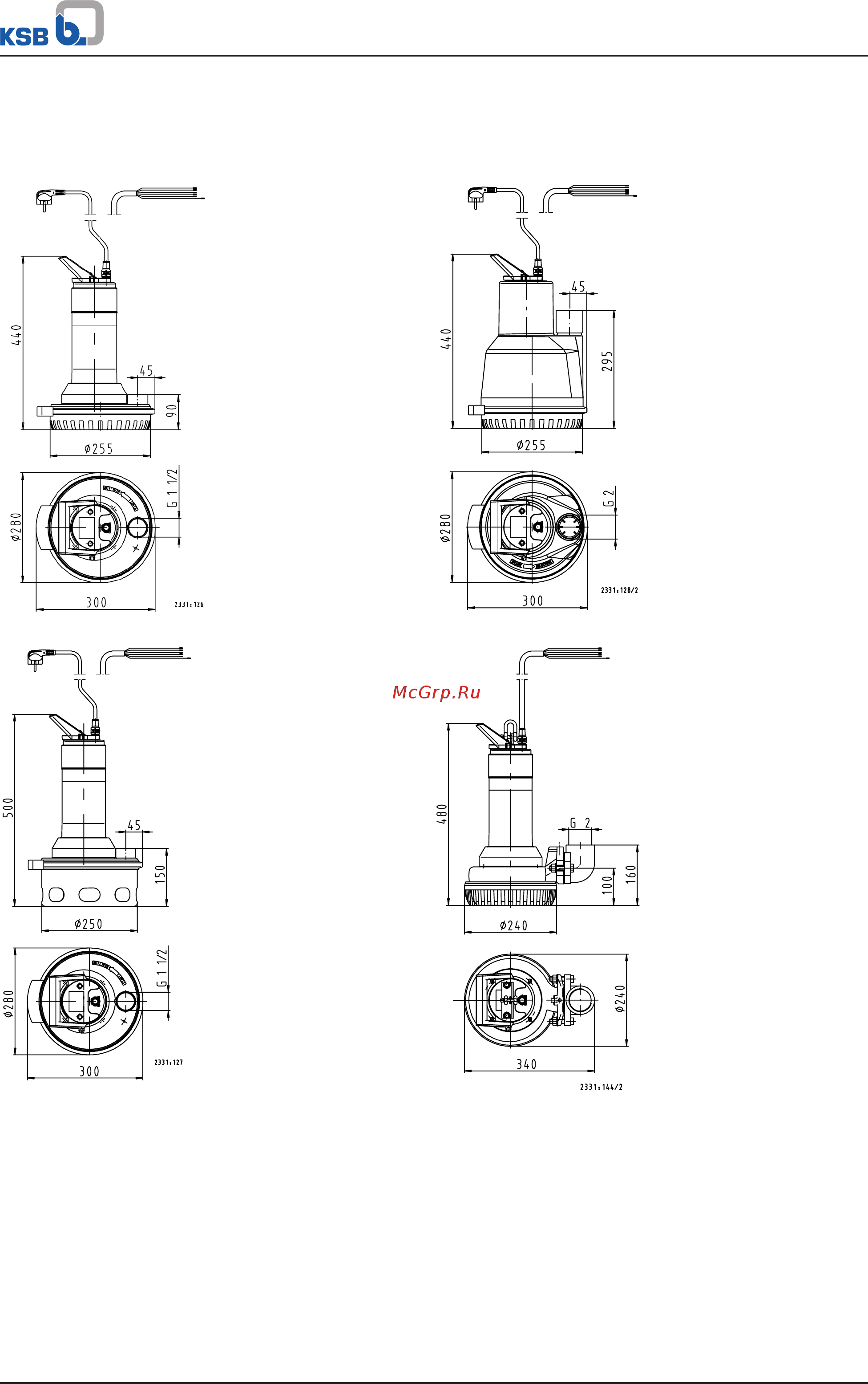 KSB Ama-Drainer R 515 SD/10K [14/36] Ama drainer 4 5