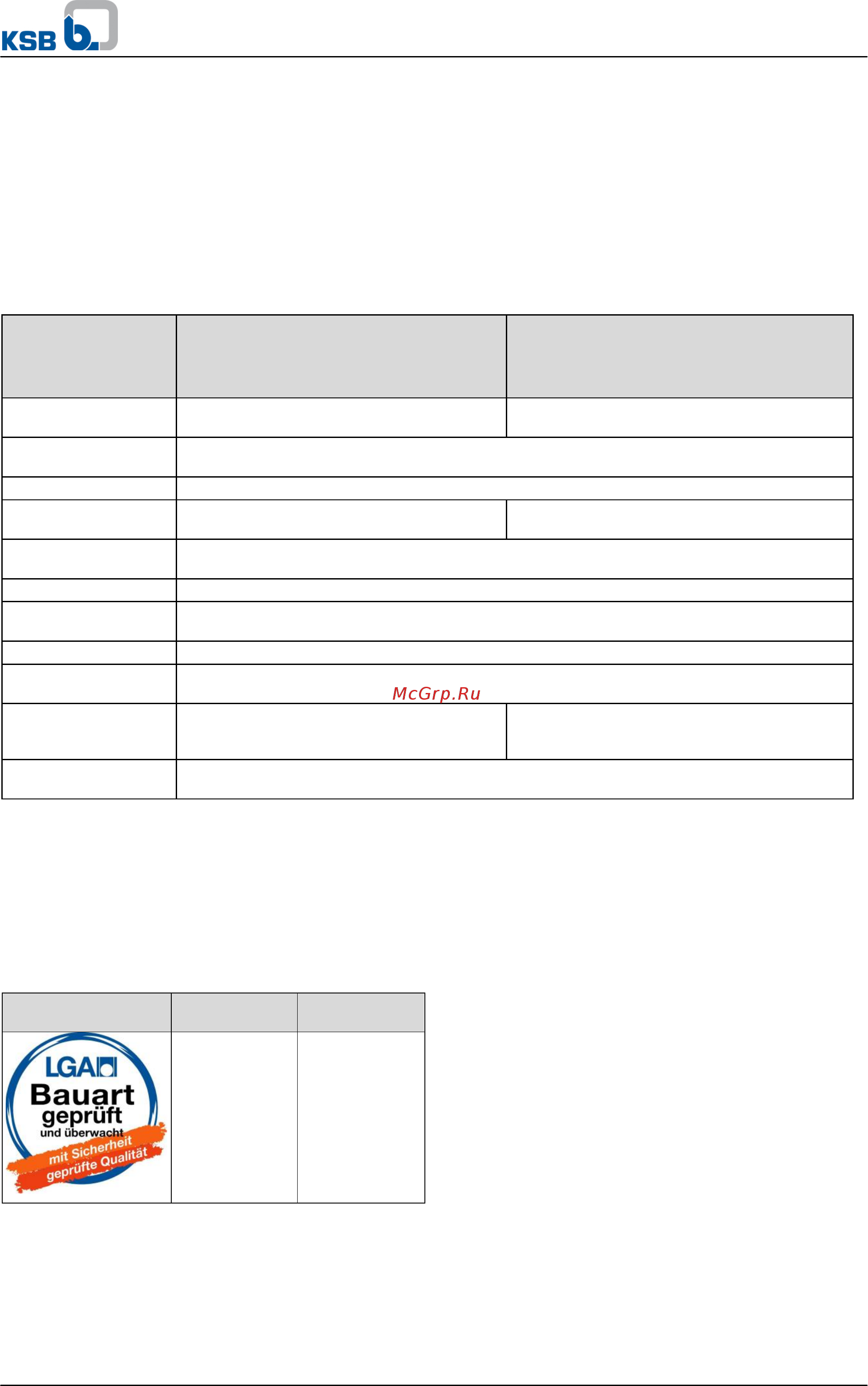 KSB Ama-Drainer B 100-75 N [4/16] Ama drainer 80 100