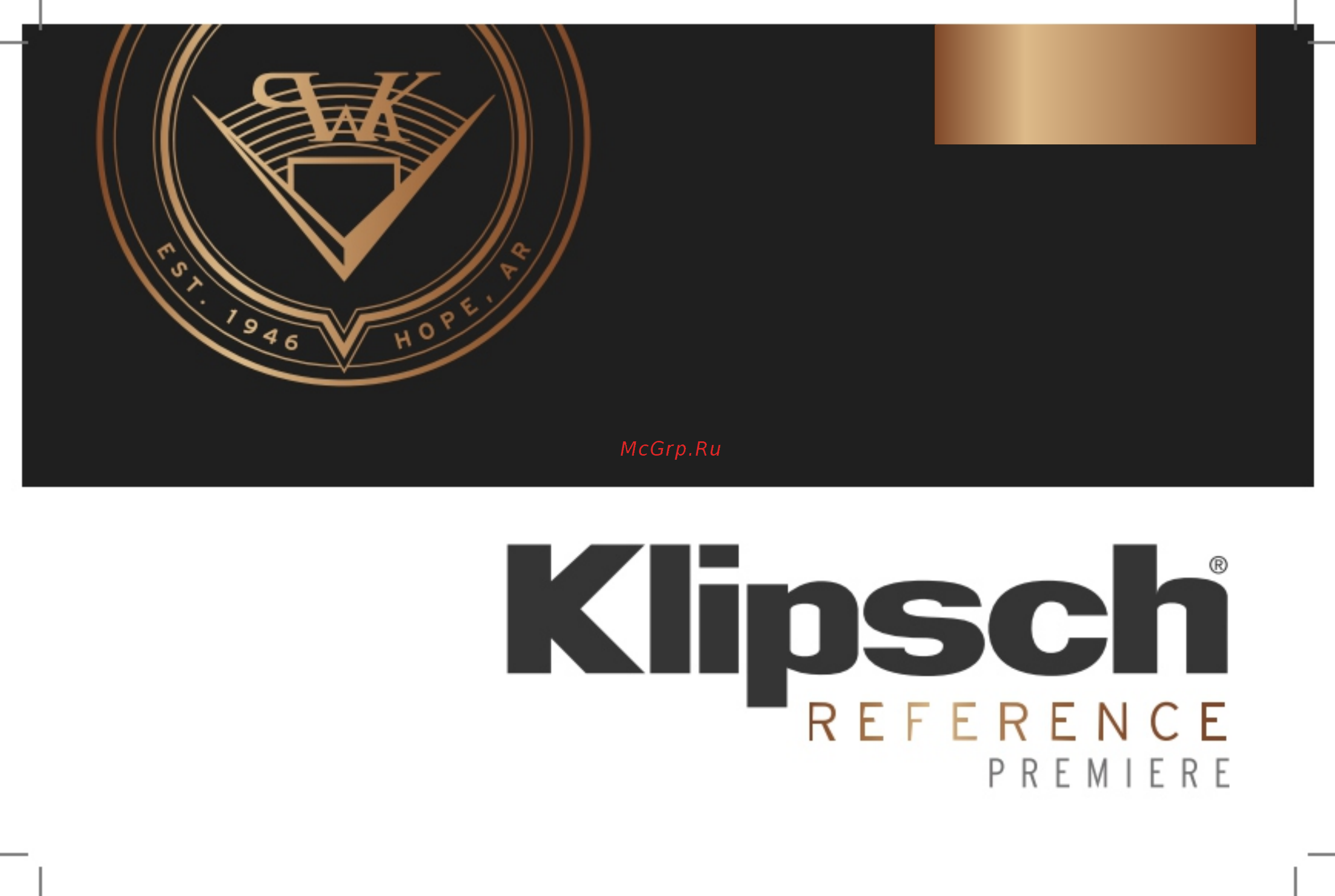Klipsch RP-502S Инструкция по эксплуатации онлайн