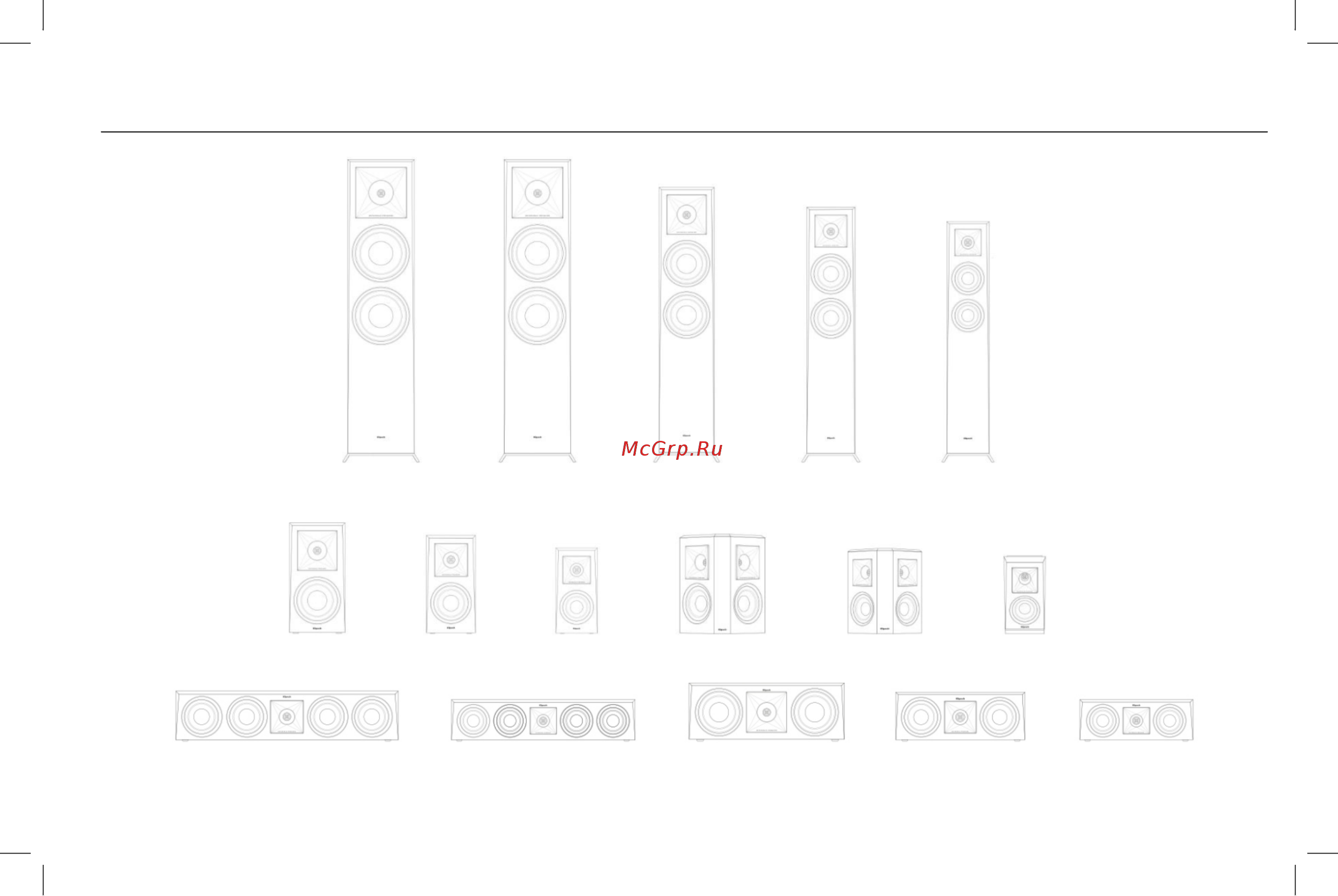 Klipsch RP-6000F [3/10] Акустическая система reference premiere